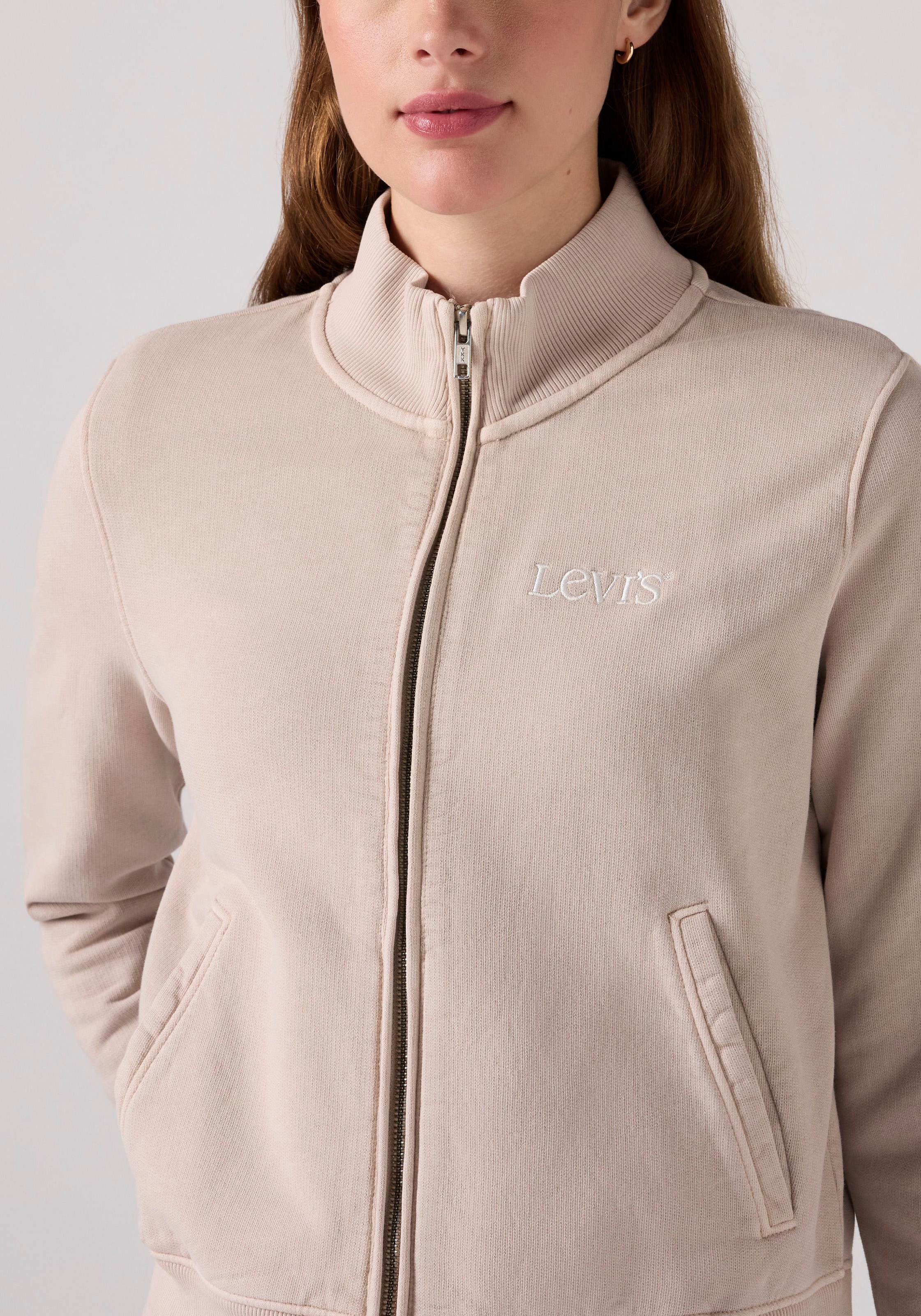 Levi's® Veste sweat »GR SLIM FIT FULL ZIP« Couvrant la taille, coupe ajustée