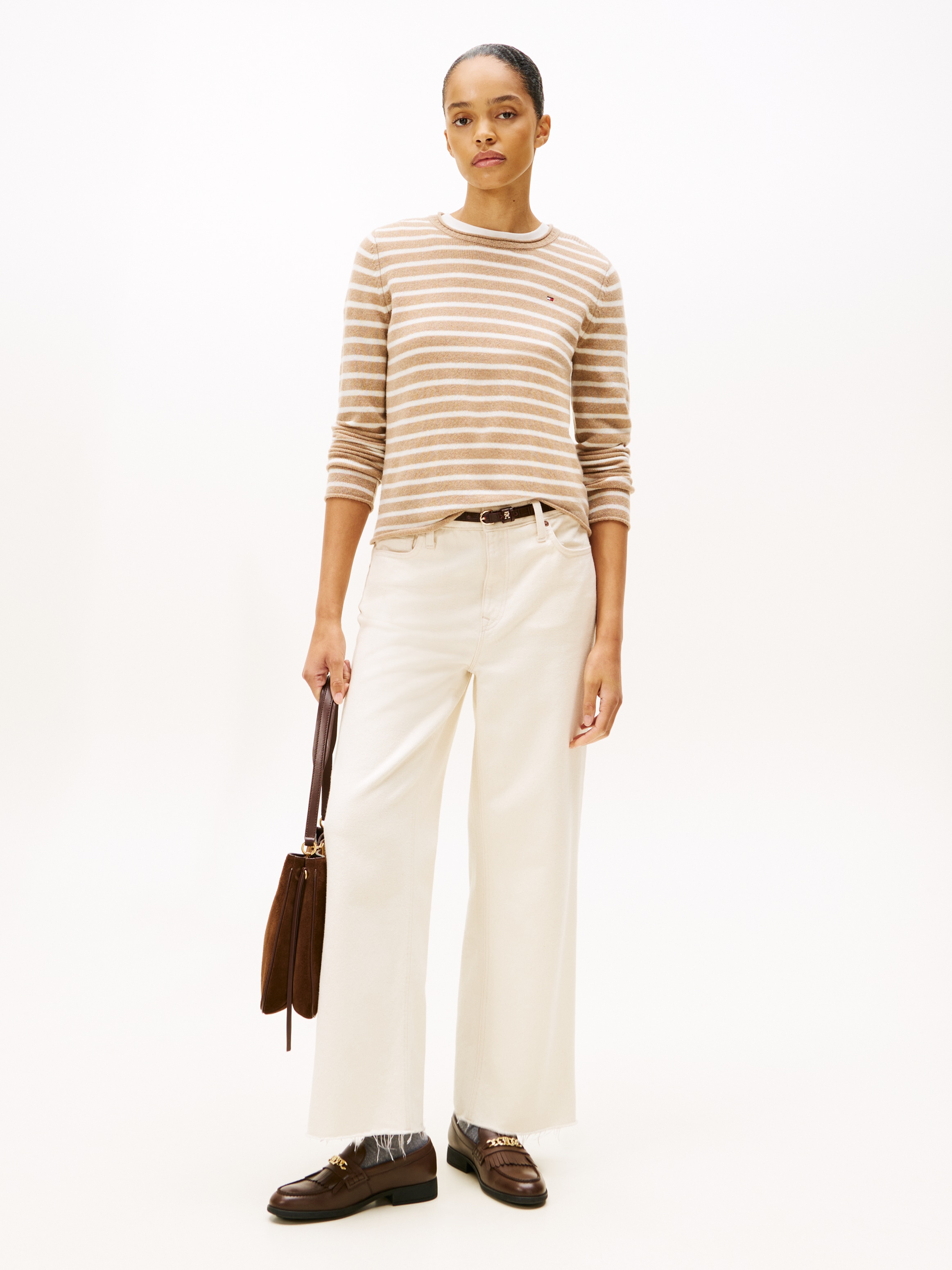 Tommy Hilfiger Pull en tricot aus reiner Wolle