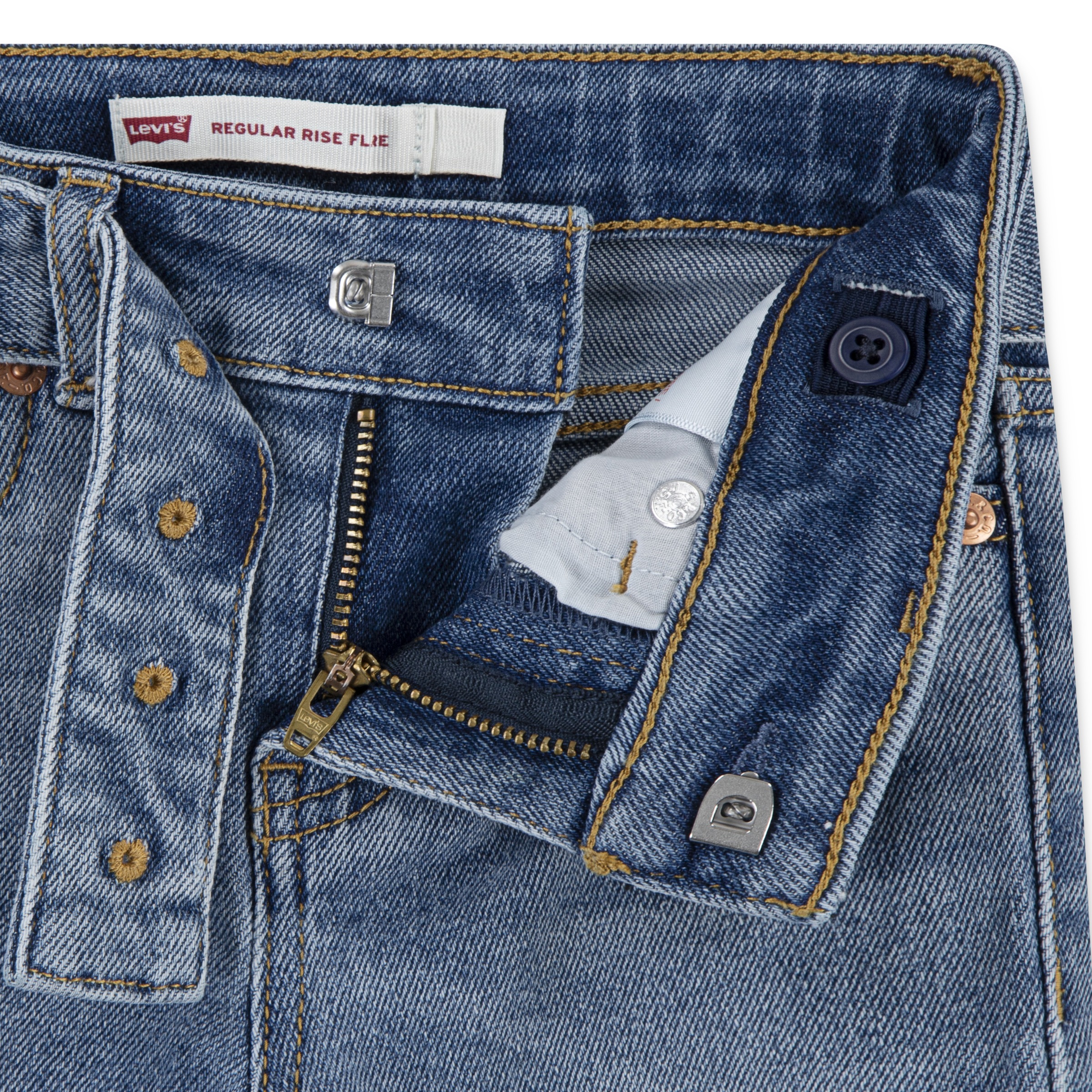 Levi's® Kids Jeans bootcut »LVG REGULAR RISE FLARE« mit integriertem Denim-Gürtel