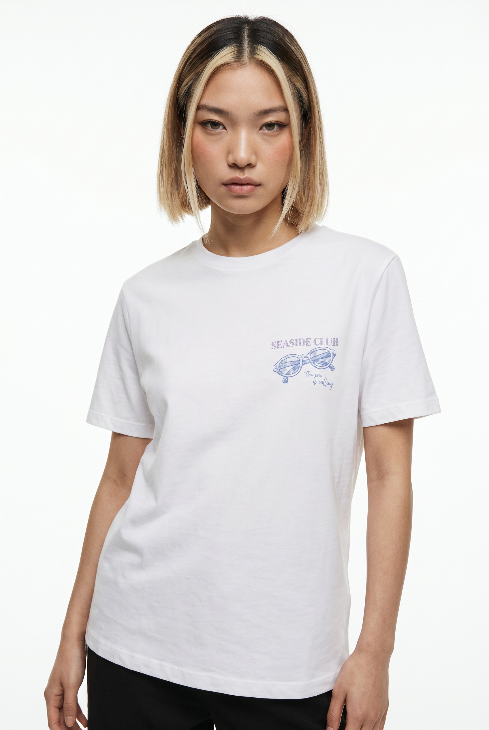 ONLY T-shirt à manches courtes »ONLDINA S/S CLUB TOP BOX JRS« coton, coupe régulière, col rond