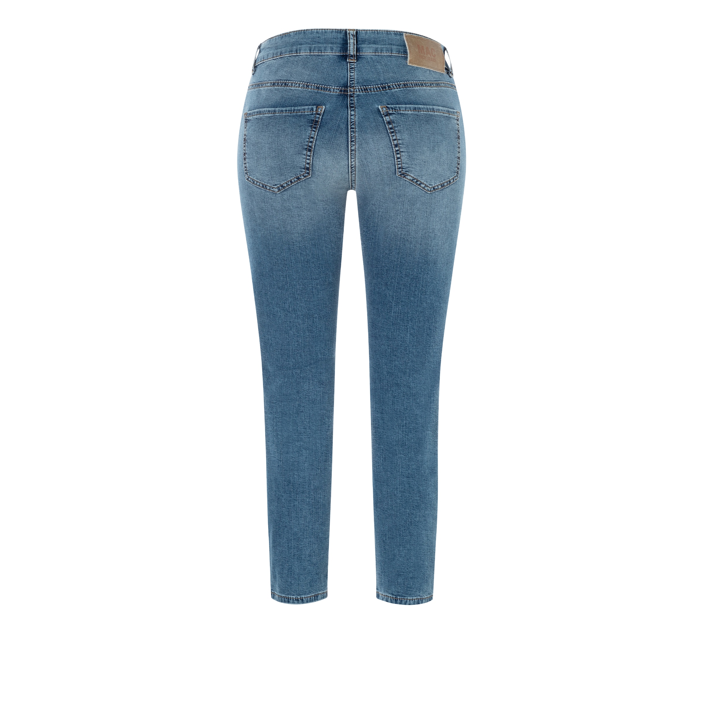 MAC Jeans slim »RICH SLIM 7/8 flower«, mit Schmucksteinen