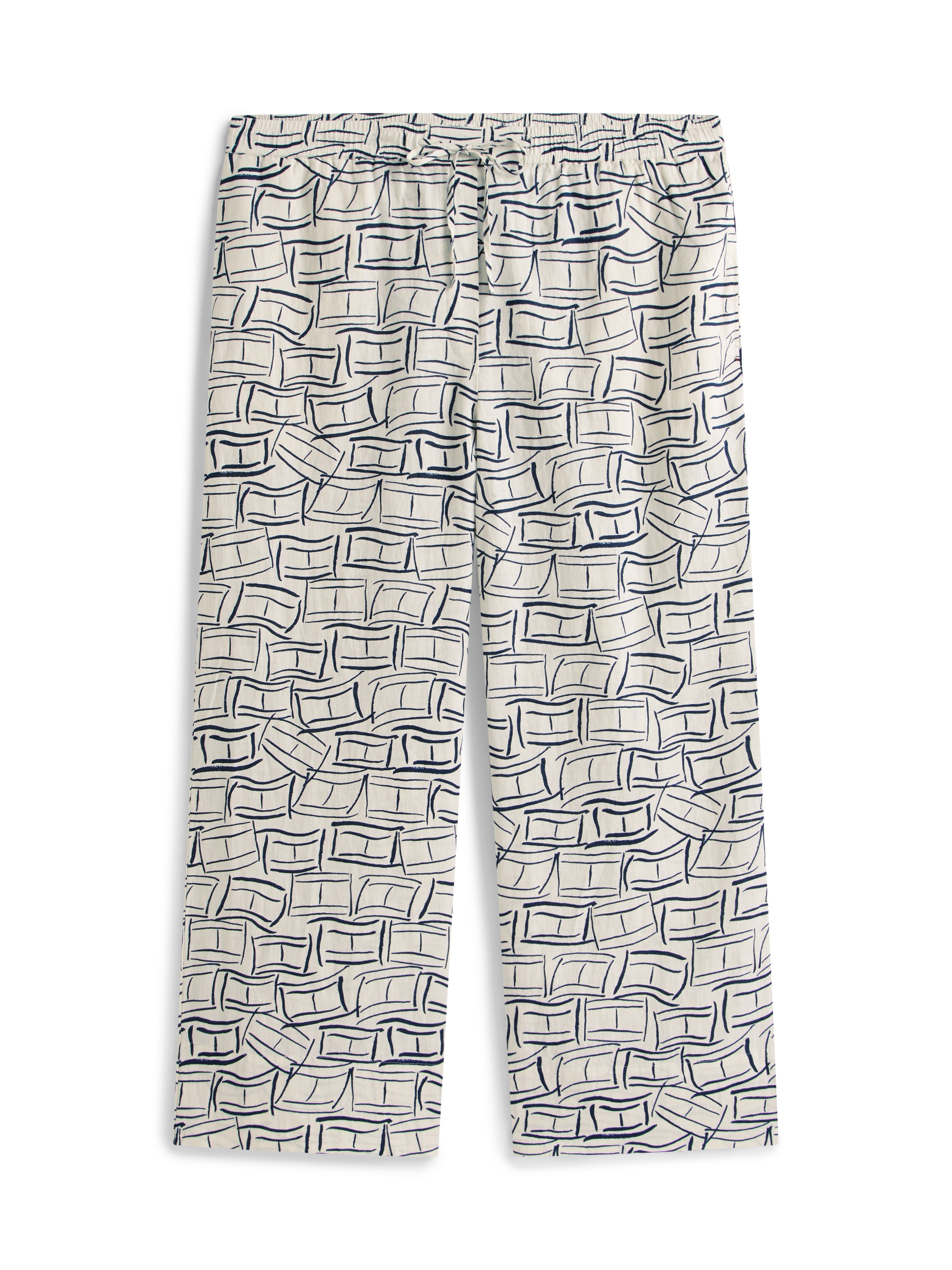 Tommy Hilfiger Curve Stoffhose »CRV ESS LINEN PULL ON PANTS«  in grossen Grössen