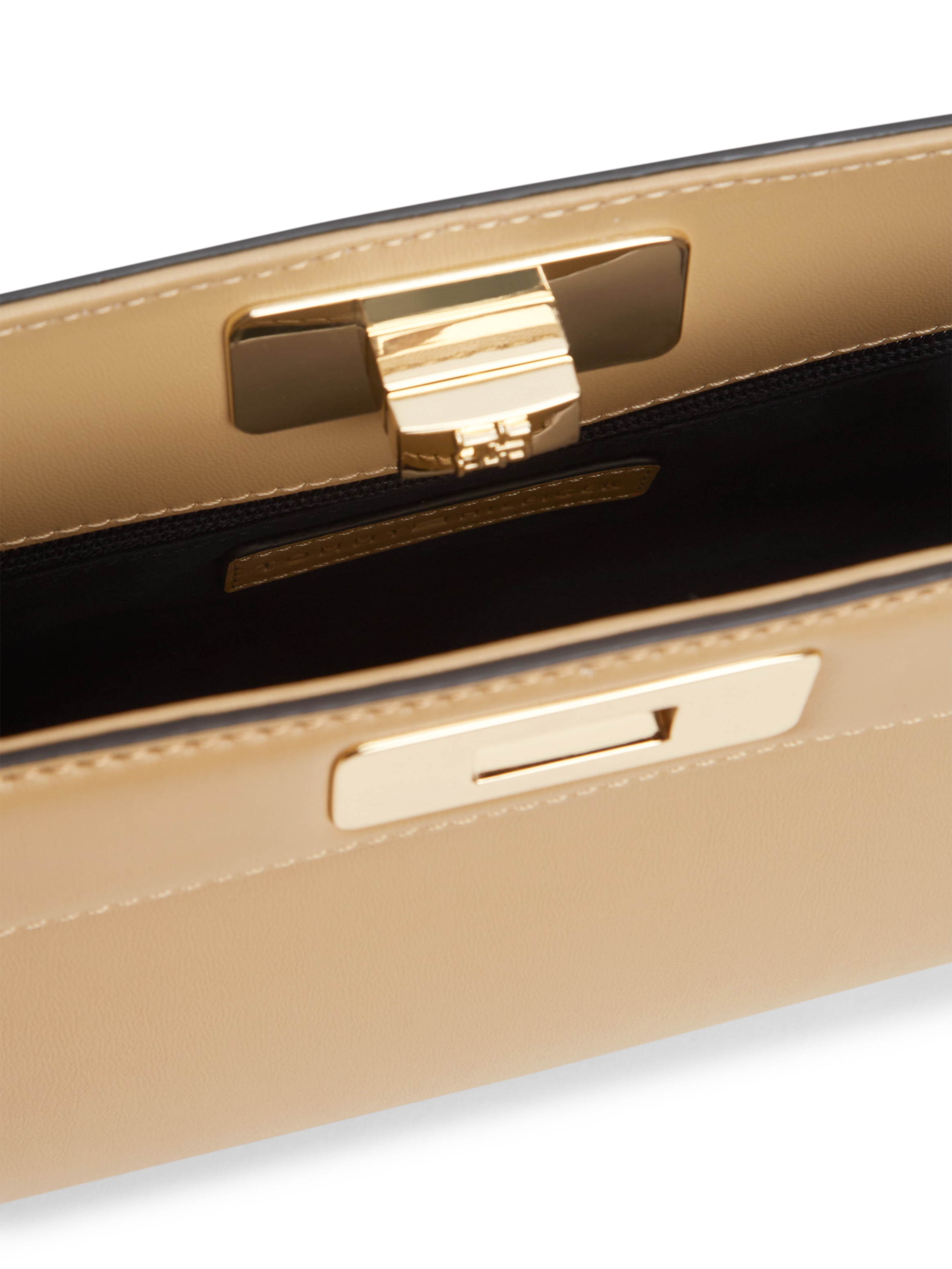 Tommy Hilfiger Pochette »TH MODERN CLUTCH« sac bandoulière femme, sac à main avec bandoulière dorée