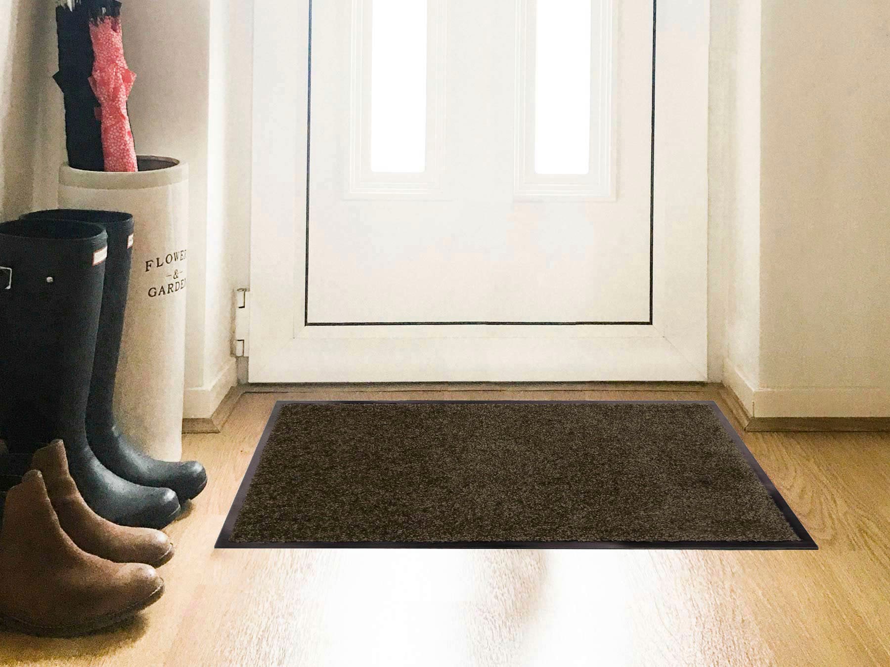 Primaflor-Ideen in Textil Fussmatte »Schmutzfangmatte CLEAN PRO, Made in Belgium« rechteckig 8 mm Höhe Uni-Farben, UV-beständig, strapazierfähig, waschbar