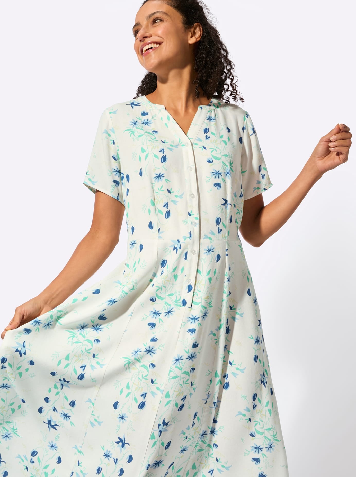 Inspirationen Druckkleid »Kleid«