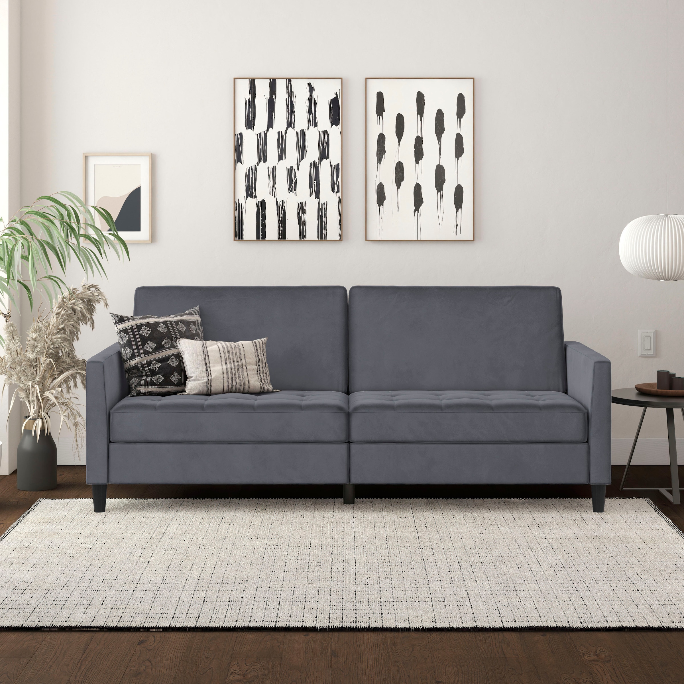 Dorel Home 3-places »Presley« Sofa mit Bett-Funktion und verstellbarer Rückenlehne