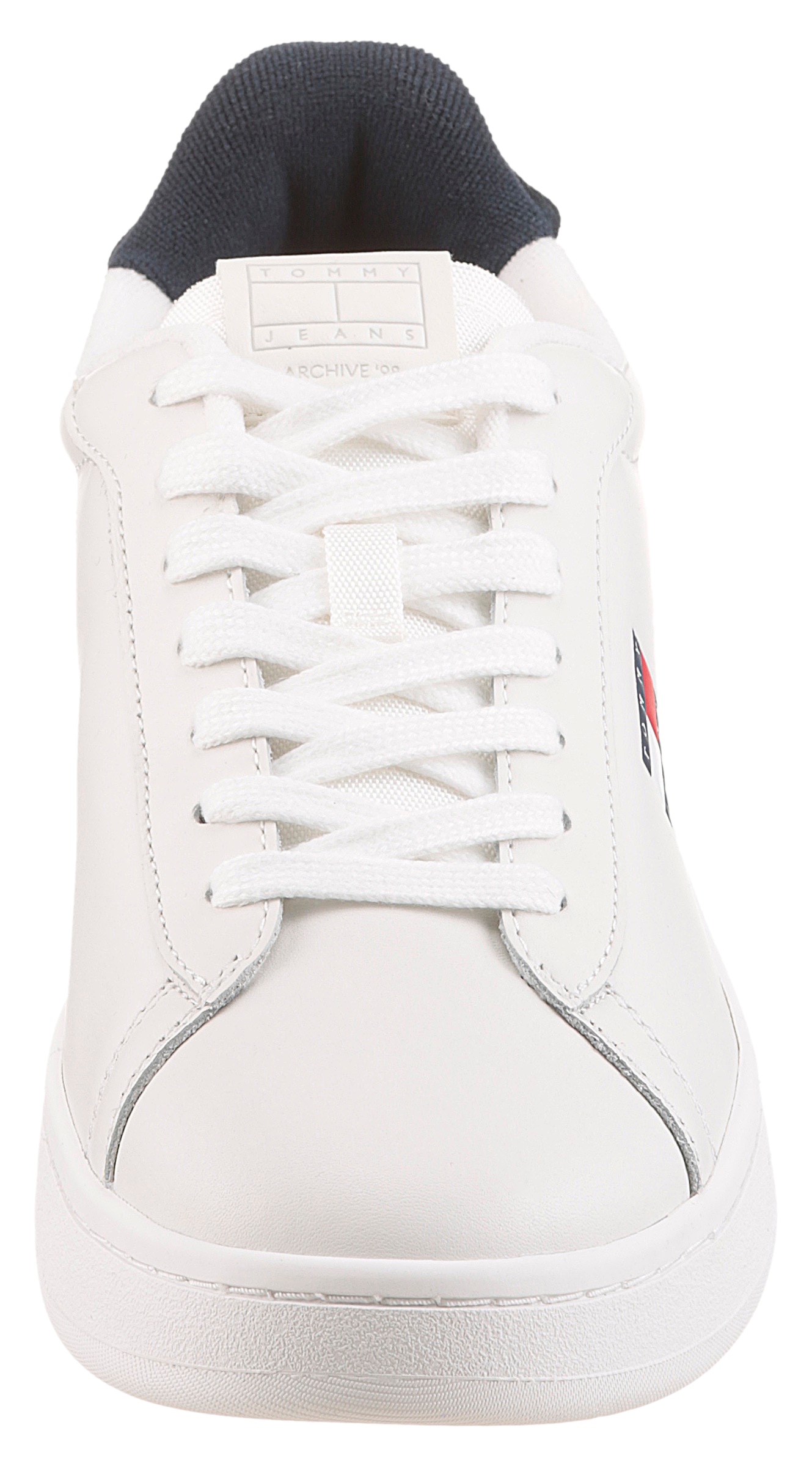 Tommy Jeans Baskets à plateforme »ARCHIVE' 98«  Freizeitschuh, Halbschuh, Schnürer mit Kontrastbesatz an der Ferse