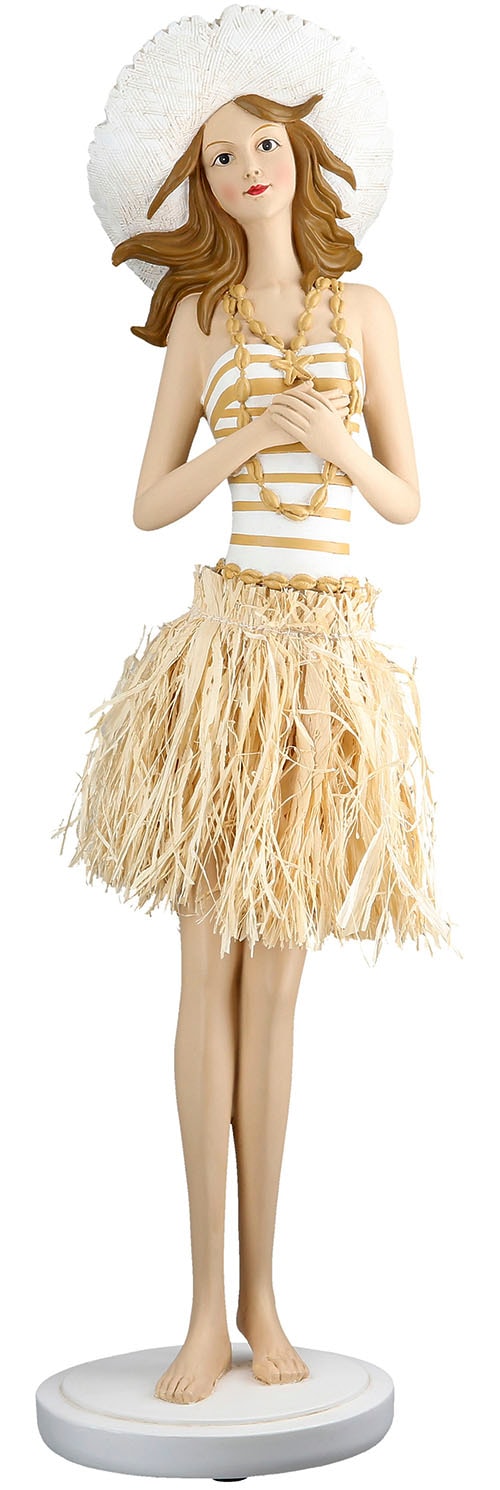 GILDE Dekofigur »Figur Frau Suzanne creme; weiss«