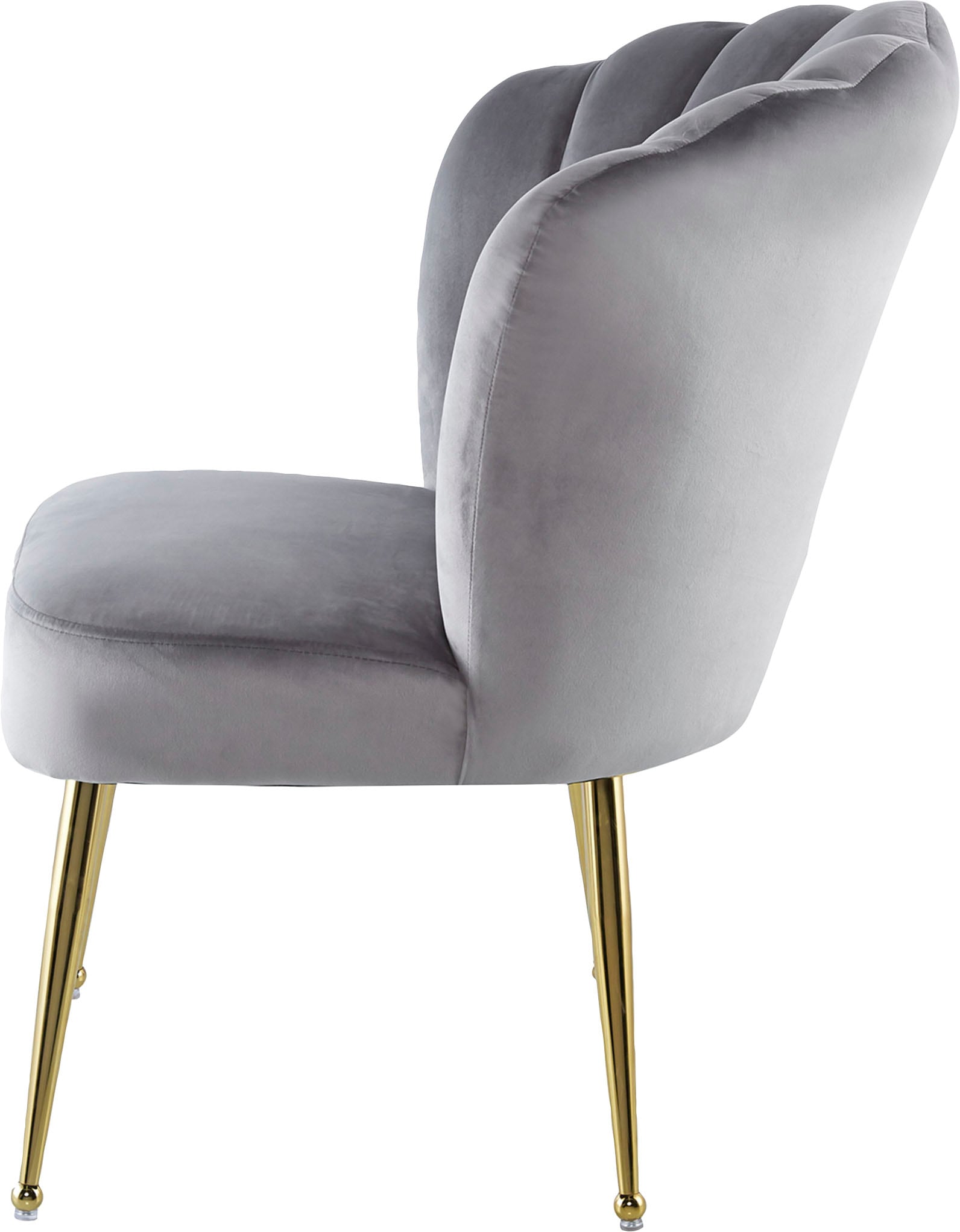 Kayoom Esszimmerstuhl »Stuhl Pippa, Rückenlehne im Retro-Stil, ausgefallene Rückenlehne« () 1 Stk.samtweicher Bezug, Eye-Catcher im Raum, ausgefallene Rückenlehne