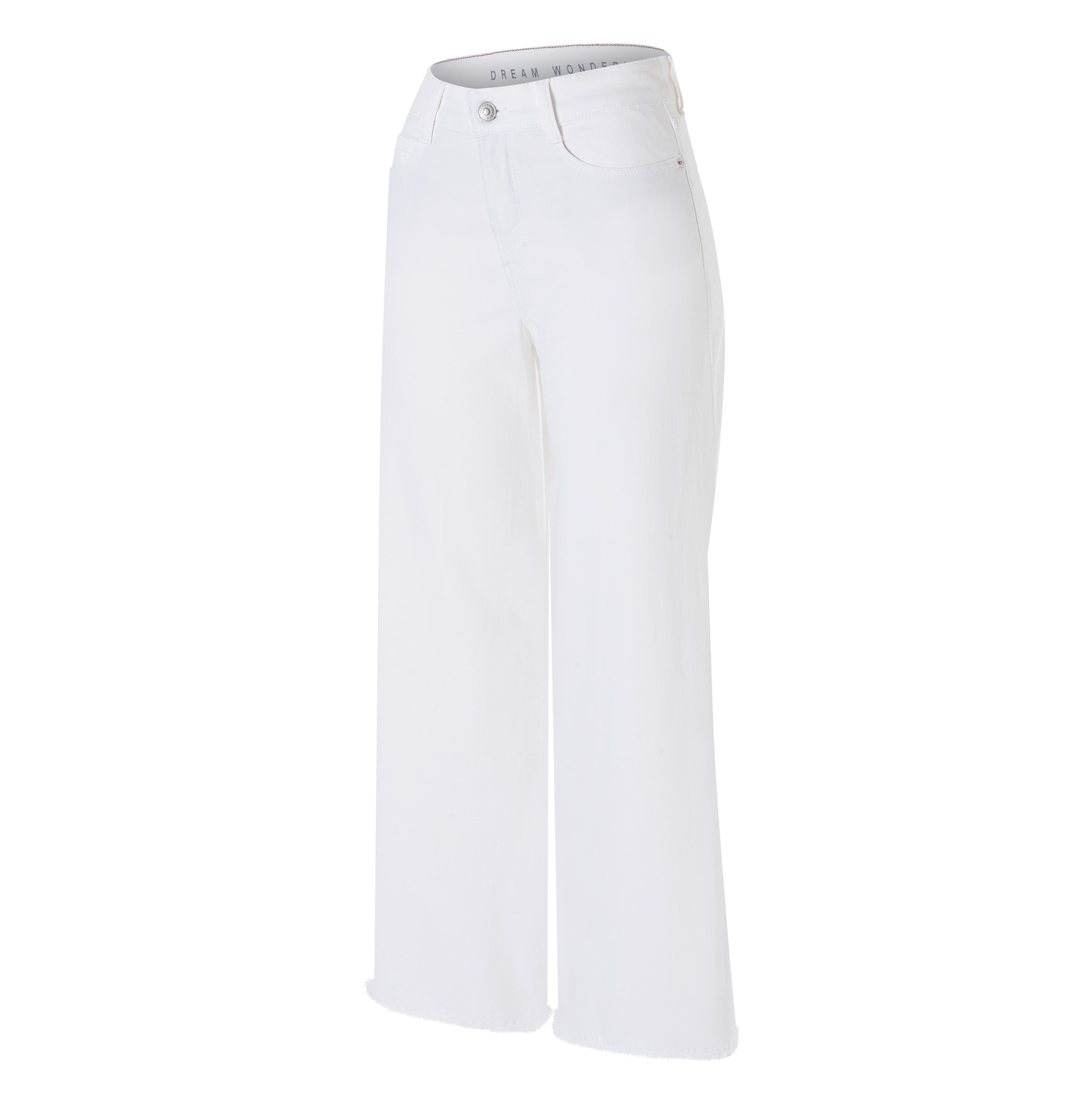 MAC Jeans large »DREAM WIDE« mit Fransen am Saum