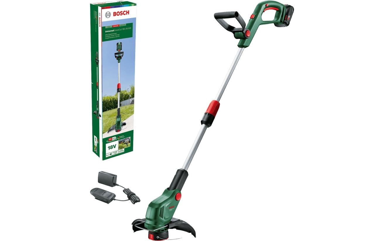 BOSCH Coupe-bordures sans fil »UniversalGrassCut 18 V-26-500 Kit«