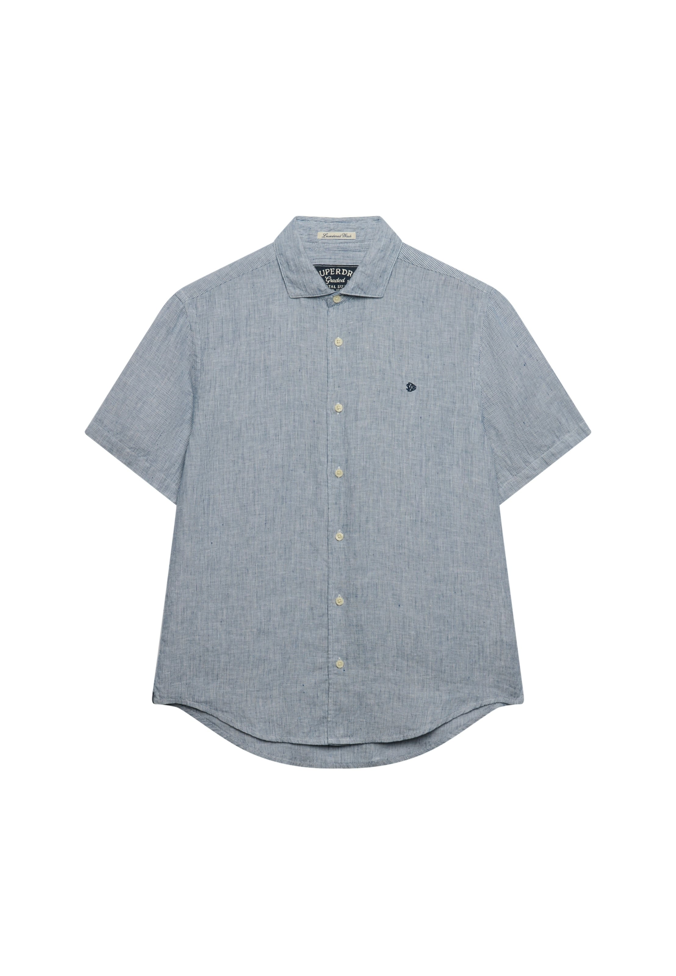 Superdry Leinenhemd »RIVIERA S/S LINEN SHIRT« aus 100% Leinen