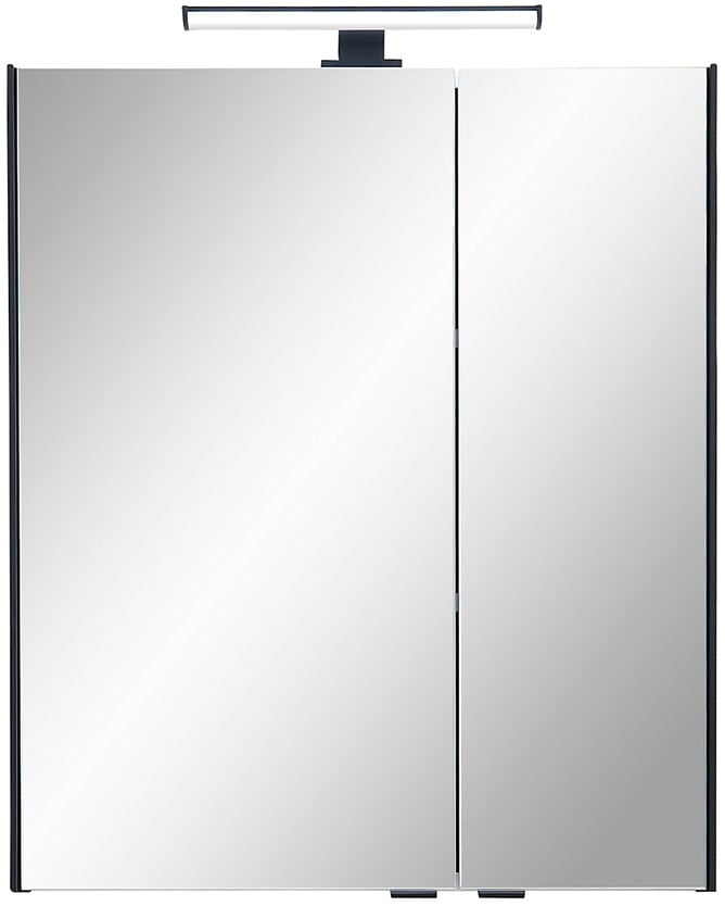 Saphir Ensemble de meubles de salle de bain »Quickset 395 3-teilig, Waschbeckenunterschrank mit LED-Spiegelschrank« 4 cuis tlg.