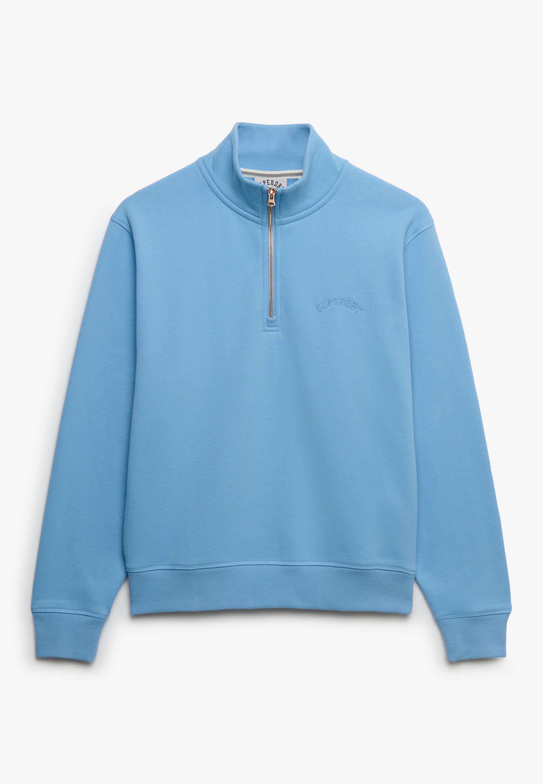 Superdry Sweatshirt »ESSENTIAL LOGO EMB HALF ZIP«
