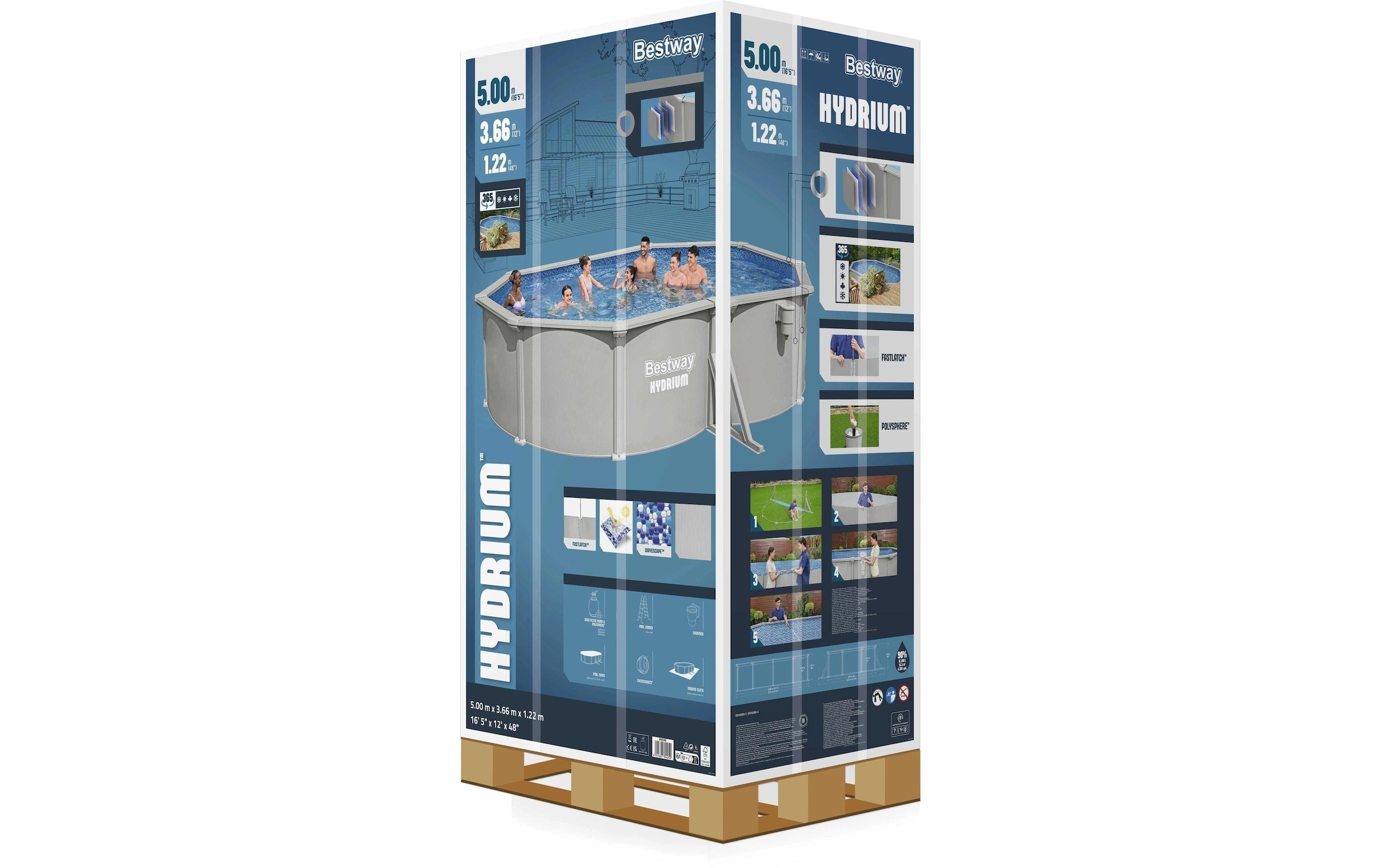 Bestway Piscine »Hydrium 366 x 122 cm«