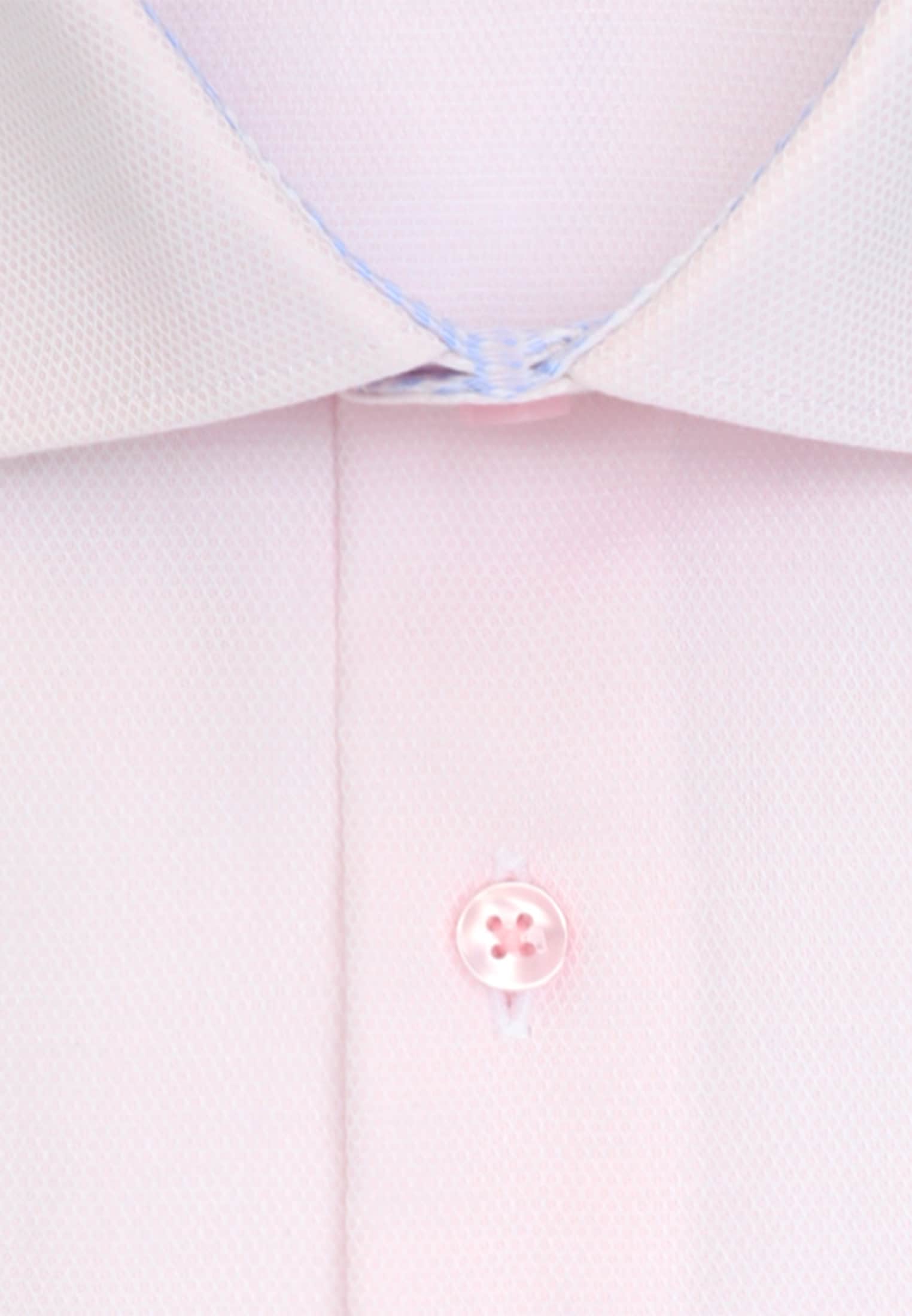 seidensticker Businesshemd »Schwarze Rose« Shaped 1/1 Kentkragen Struktur