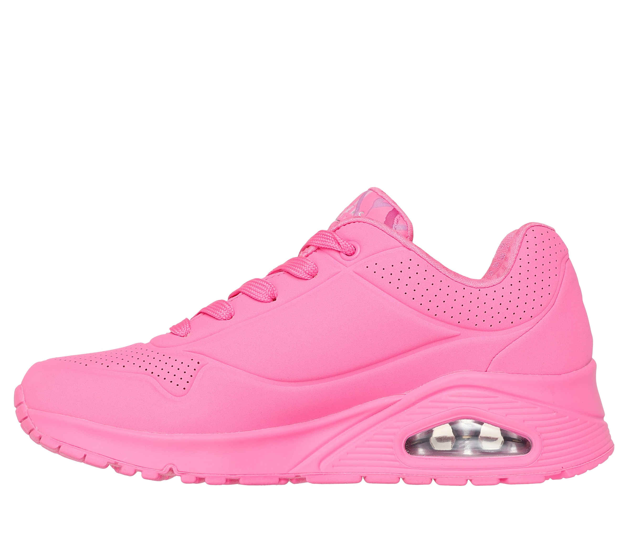 Skechers Wedgesneaker »UNO-SPREAD THE LOVE«  Freizeitschuh, Halbschuh, Schnürschuh mit coolem Graffiti-Print