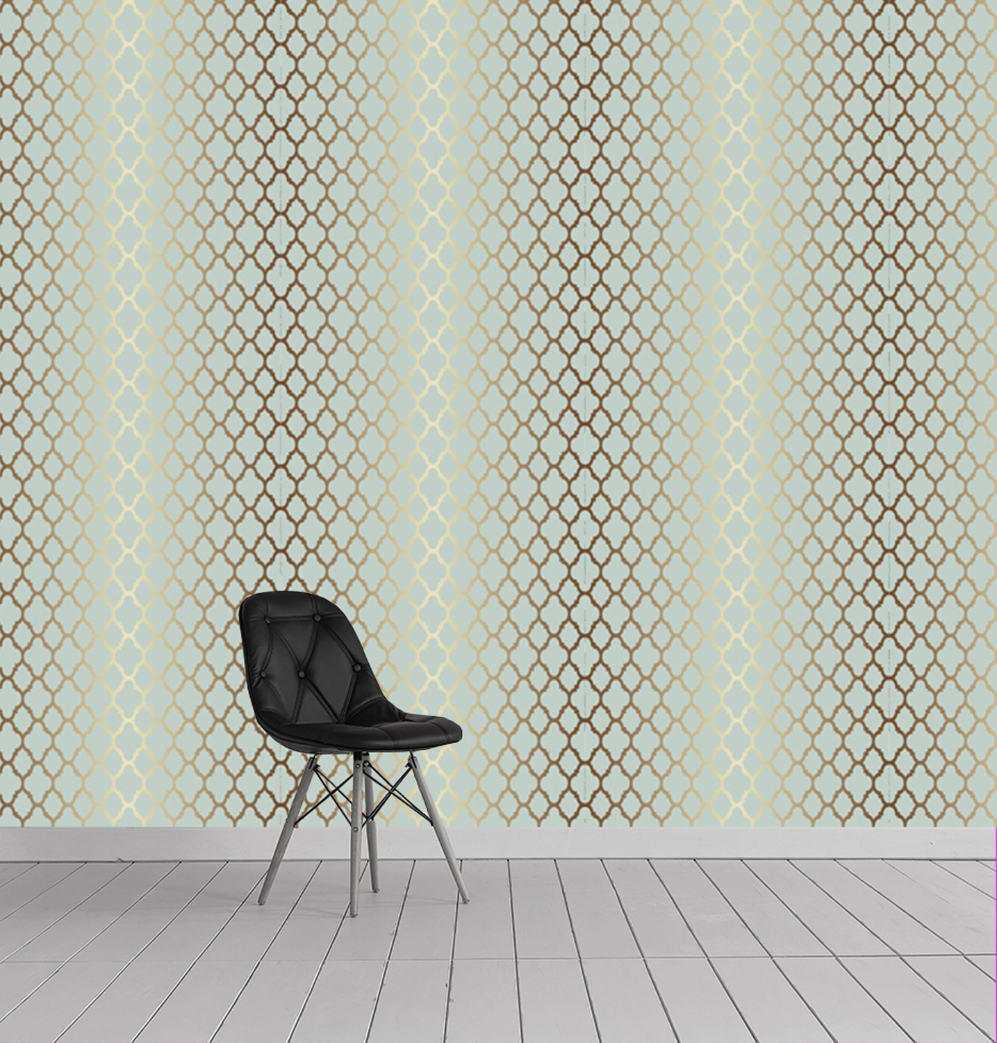 queence Papier peint vinyle »Chris« abstrait | imprimé 90x250cm, selbstklebend, kinderleichte Anbringung, , Sticker