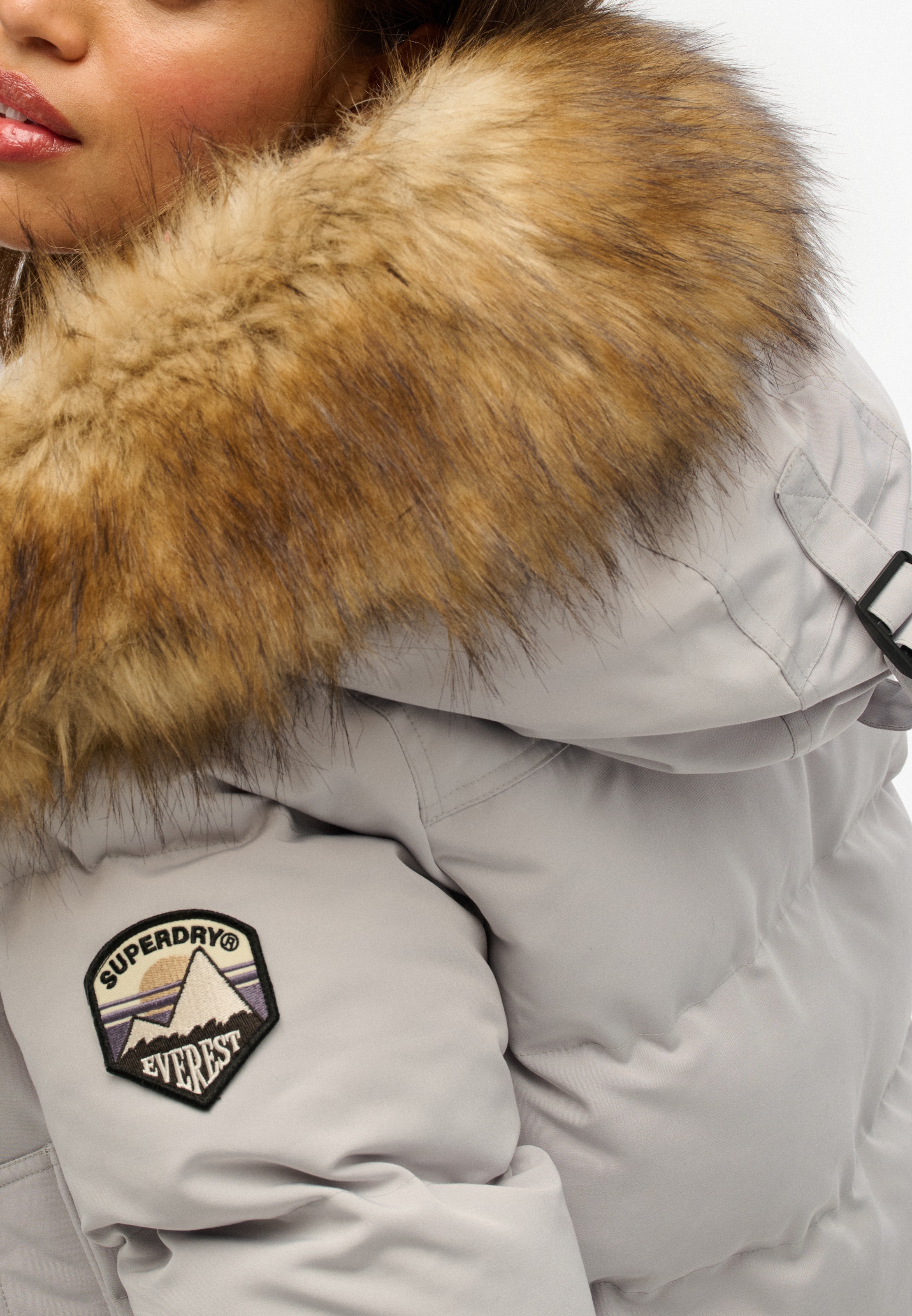 Superdry Veste matelassée »EVEREST HOODED BOMBER JKT« mit Kapuze