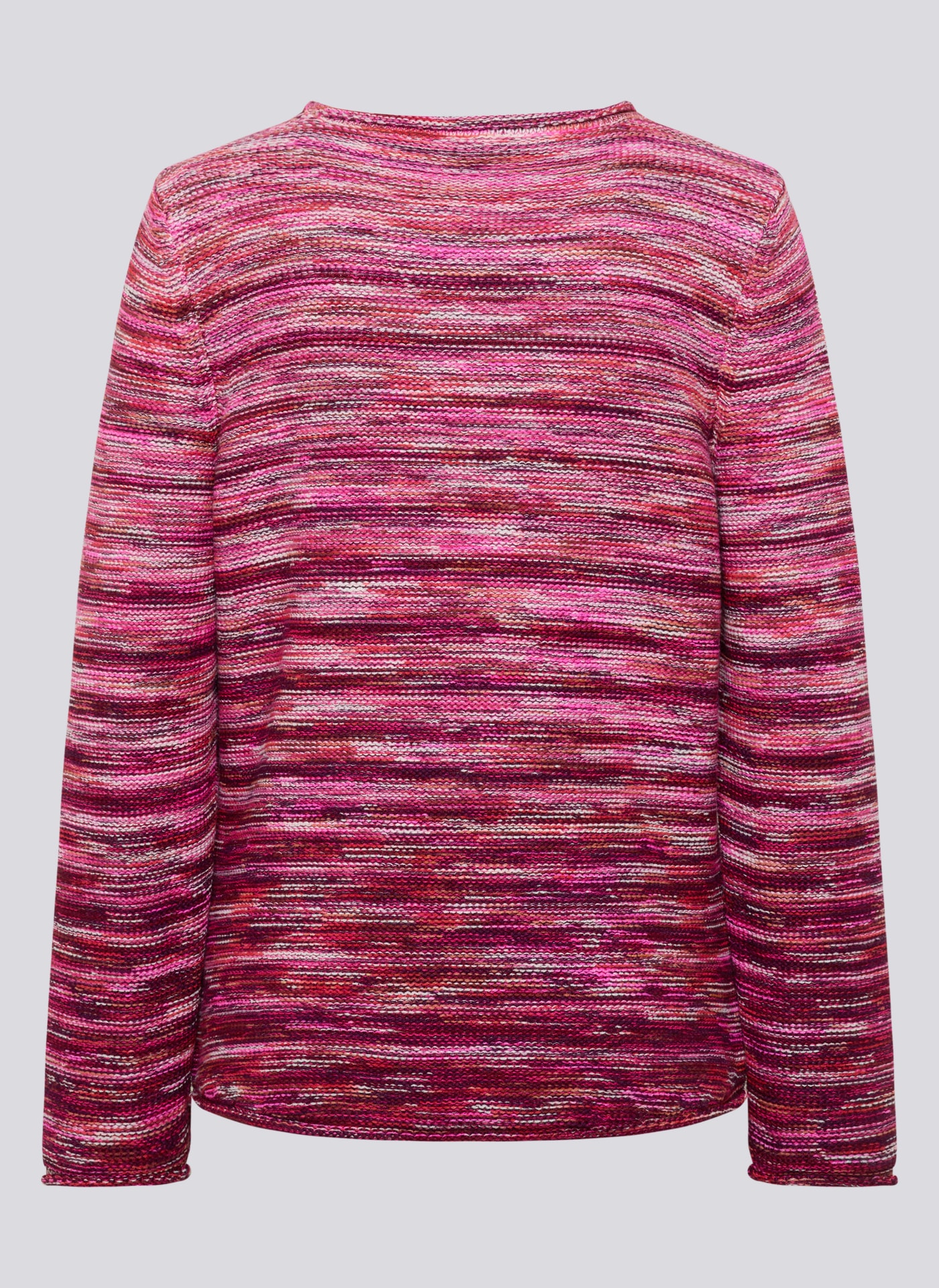 Rabe Pull à col rond mit intarsien Print