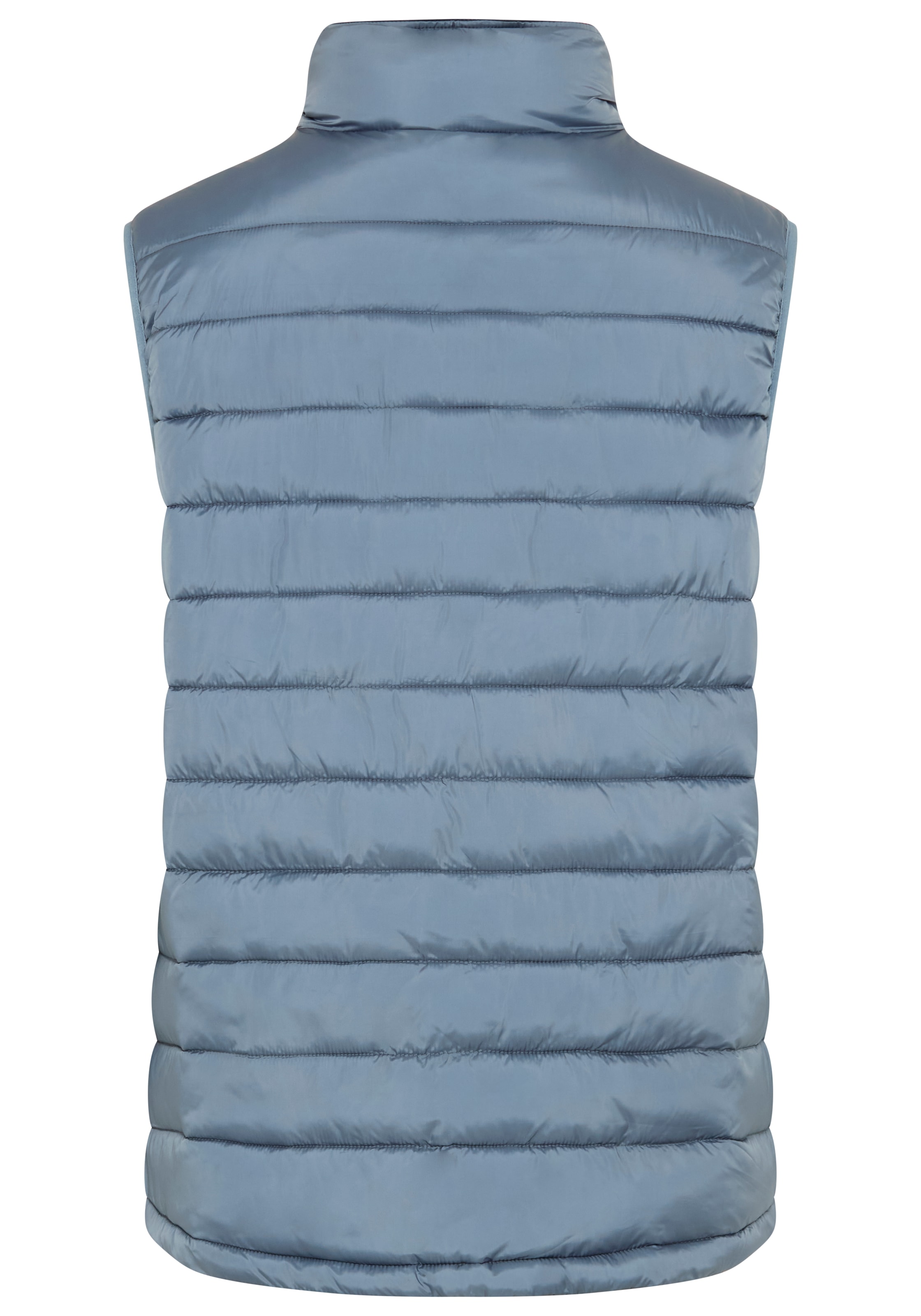 KangaROOS Gilet matelassé unifarben mit kontrastfarbenen Details, ideal für den Übergang