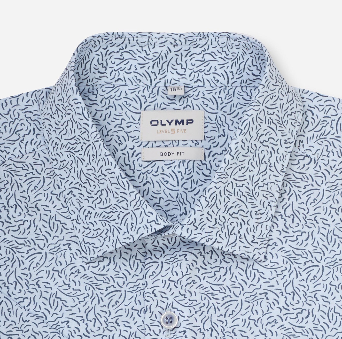 OLYMP Chemise à manches courtes »Level Five« Chemise business, coupe body fit, col Kent