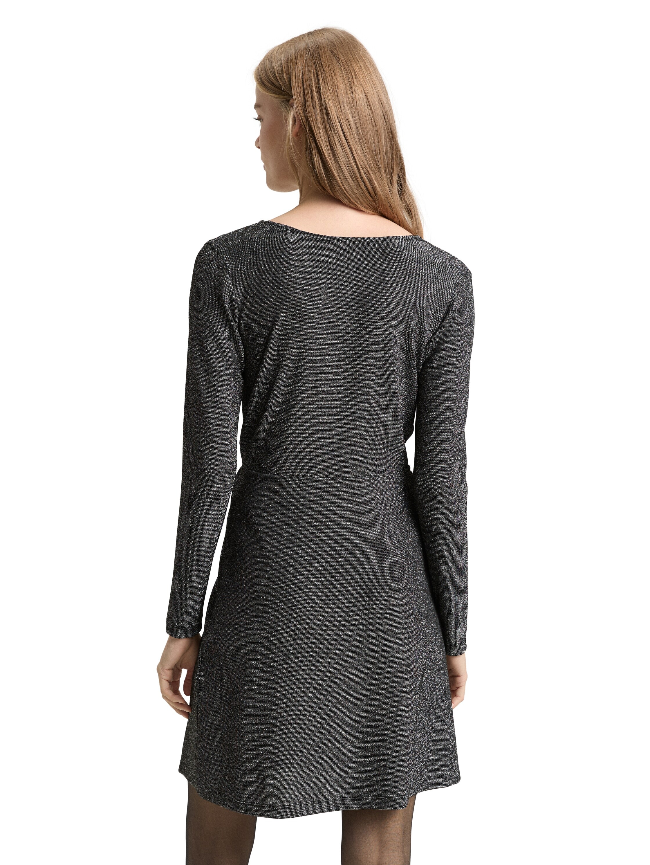 TOM TAILOR Denim Minikleid mit Knotendetail