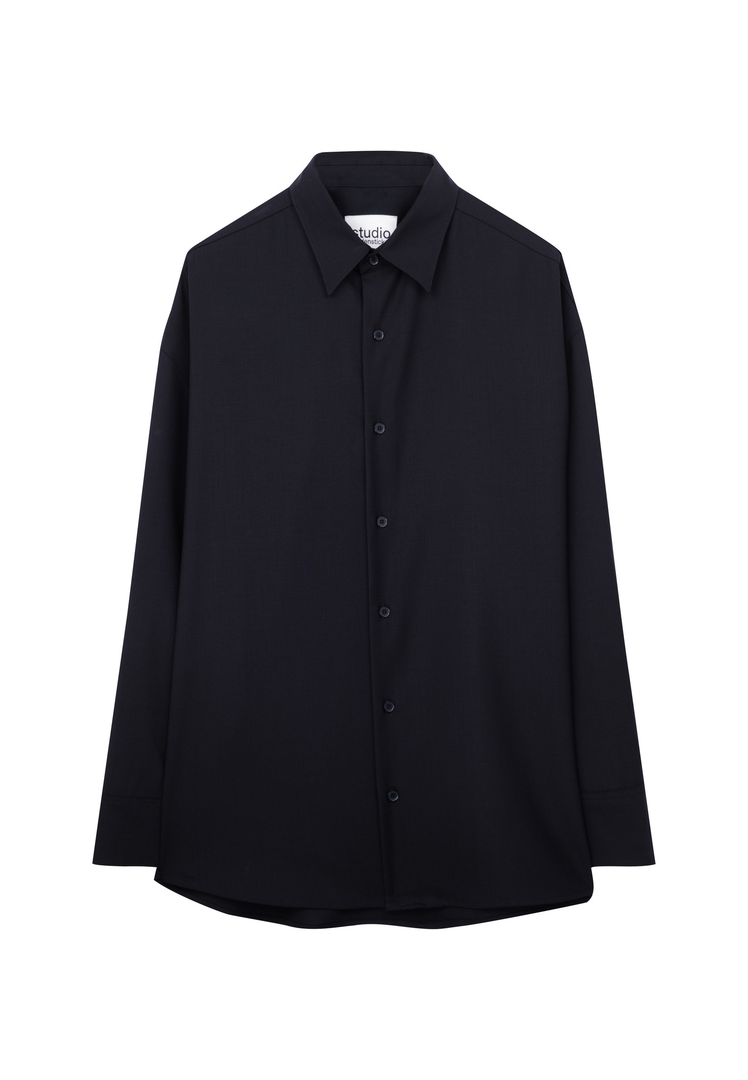 studio seidensticker Businesshemd »Studio« Oversized 1/1 Kentkragen Uni