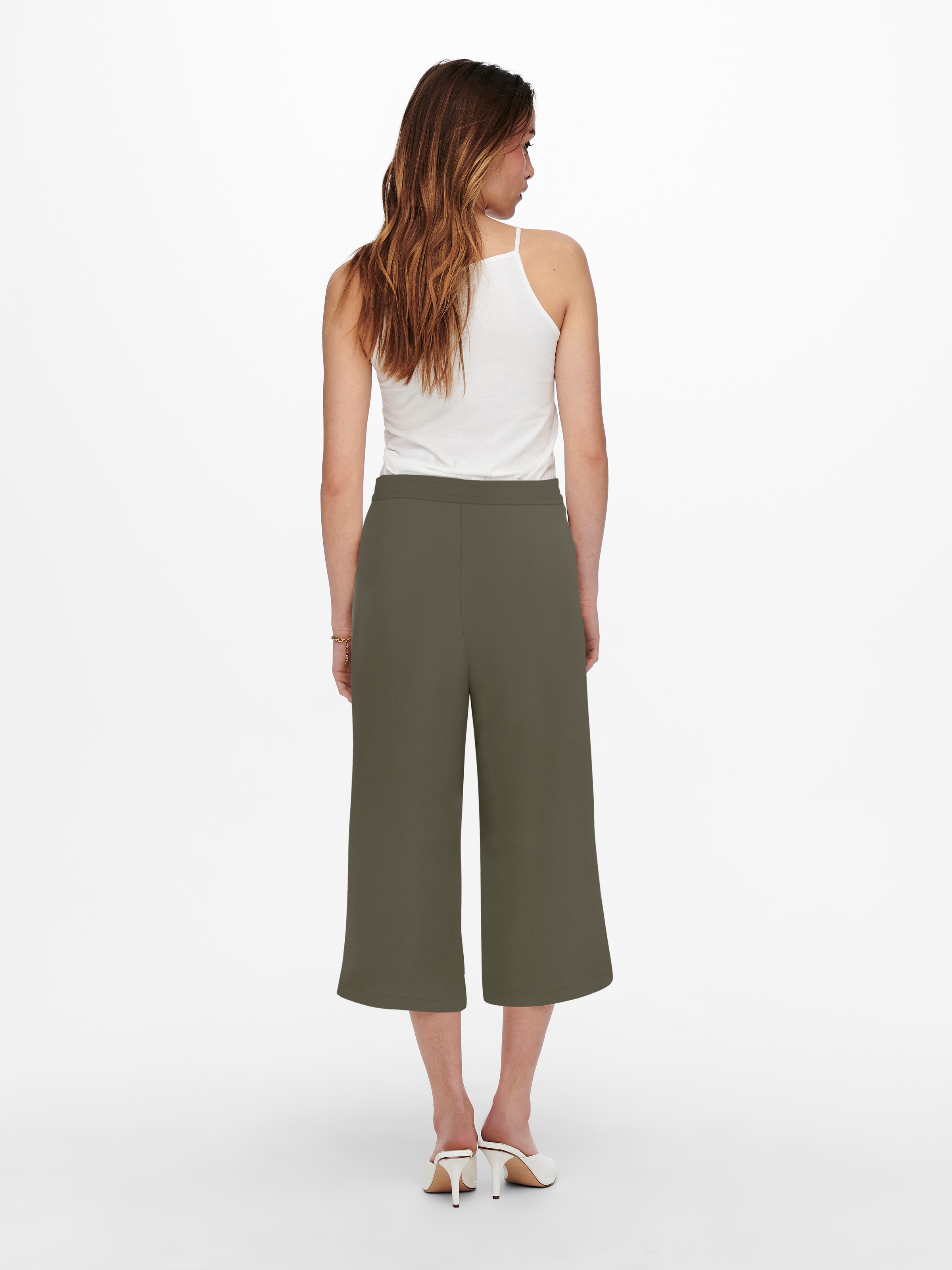 ONLY Palazzohose »ONLNOVA LIFE CROP PALAZZO PANT AOP PTM«  Viskose, regular fit