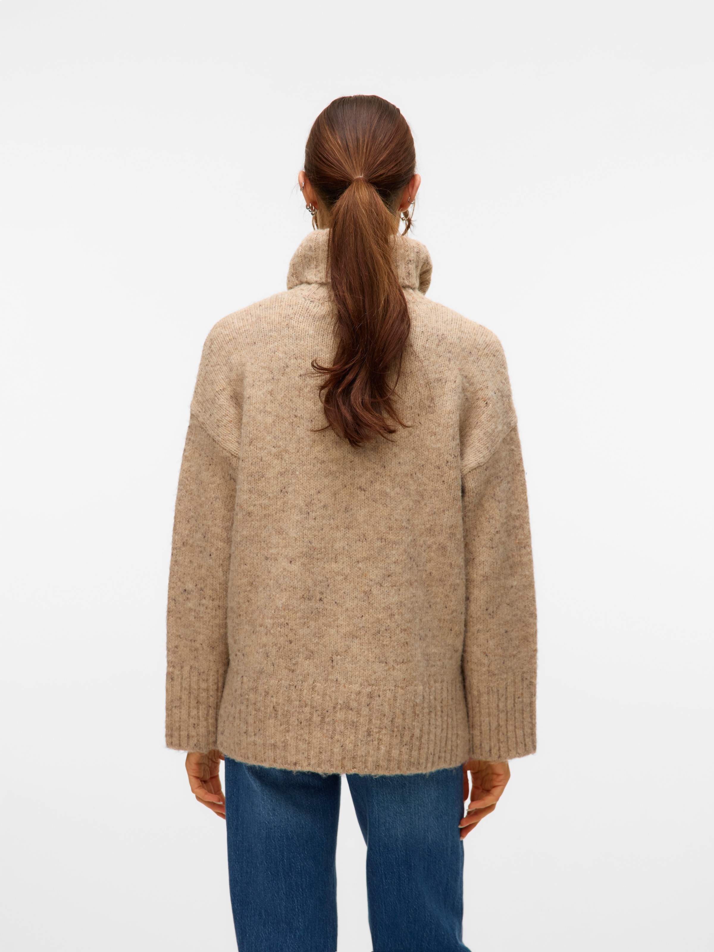 Vero Moda Rollkragenpullover »VMINGRID LS ROLL NECK PULLOVER BOO«