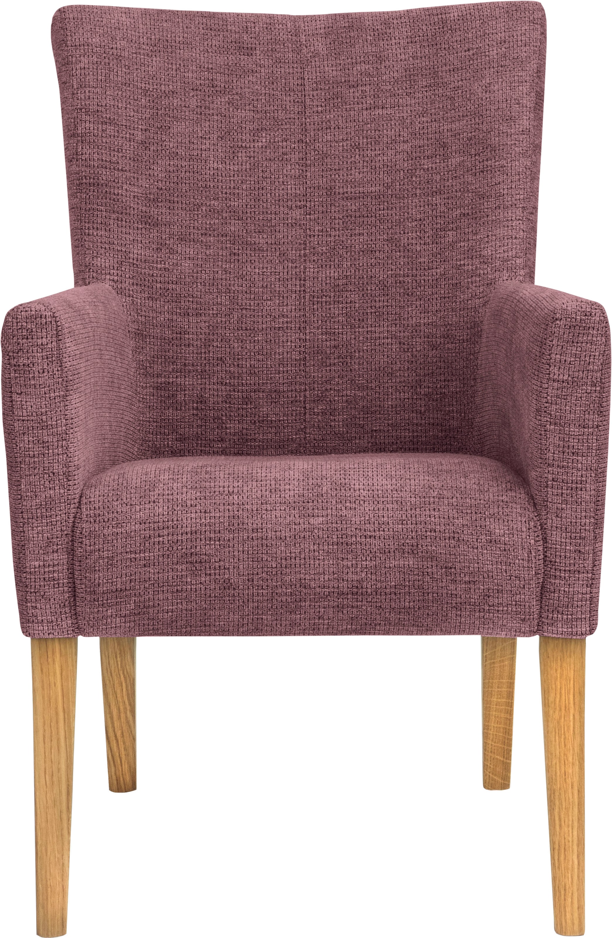 Home affaire Chaise avec accoudoirs »King« () chaise de salle à manger avec rembourrage confortable, fauteuil de salle à manger avec accoudoirs