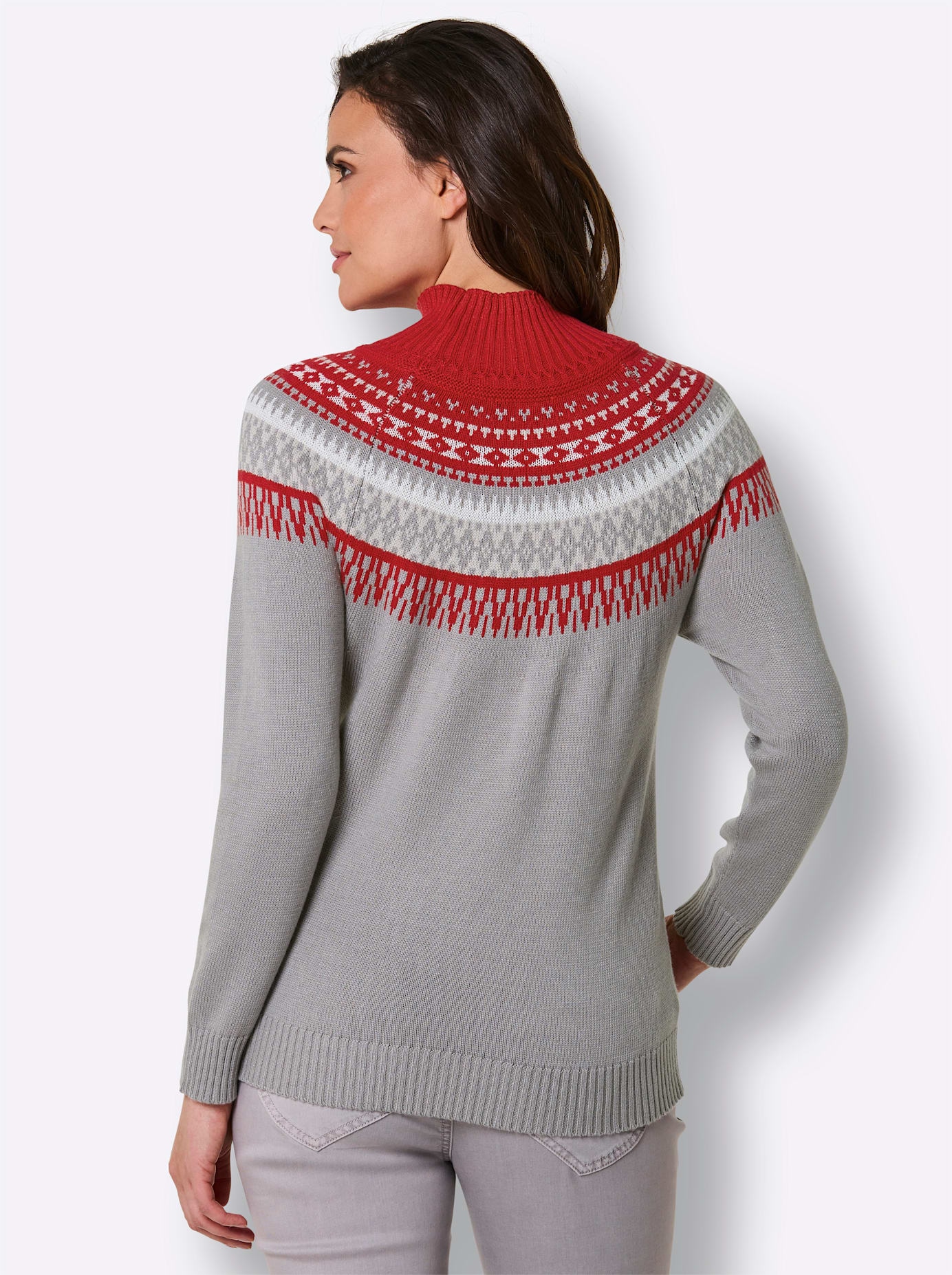 CREATION L PREMIUM Pull norvégien »Modal-Mix-Pullover«