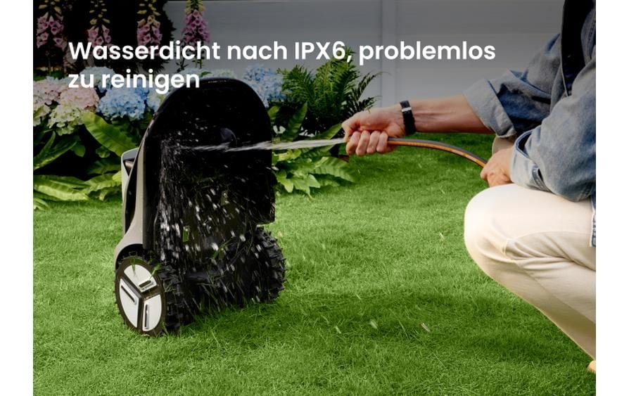   Robot tondeuse »Terramow V1000 1200 m²«  Kabelloser, KI-gesteuerter Mähroboter