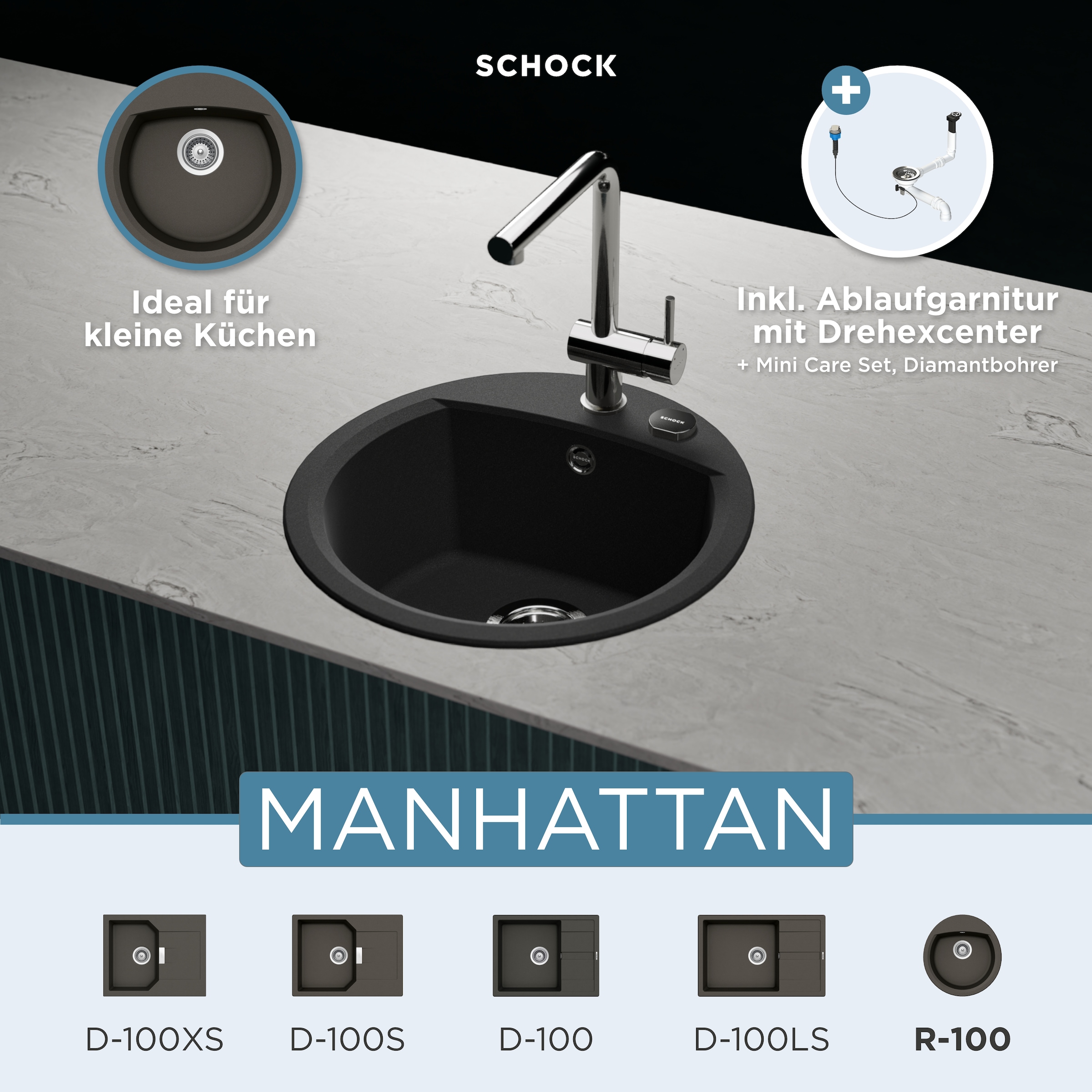 Schock Granitspüle »Lucca R«