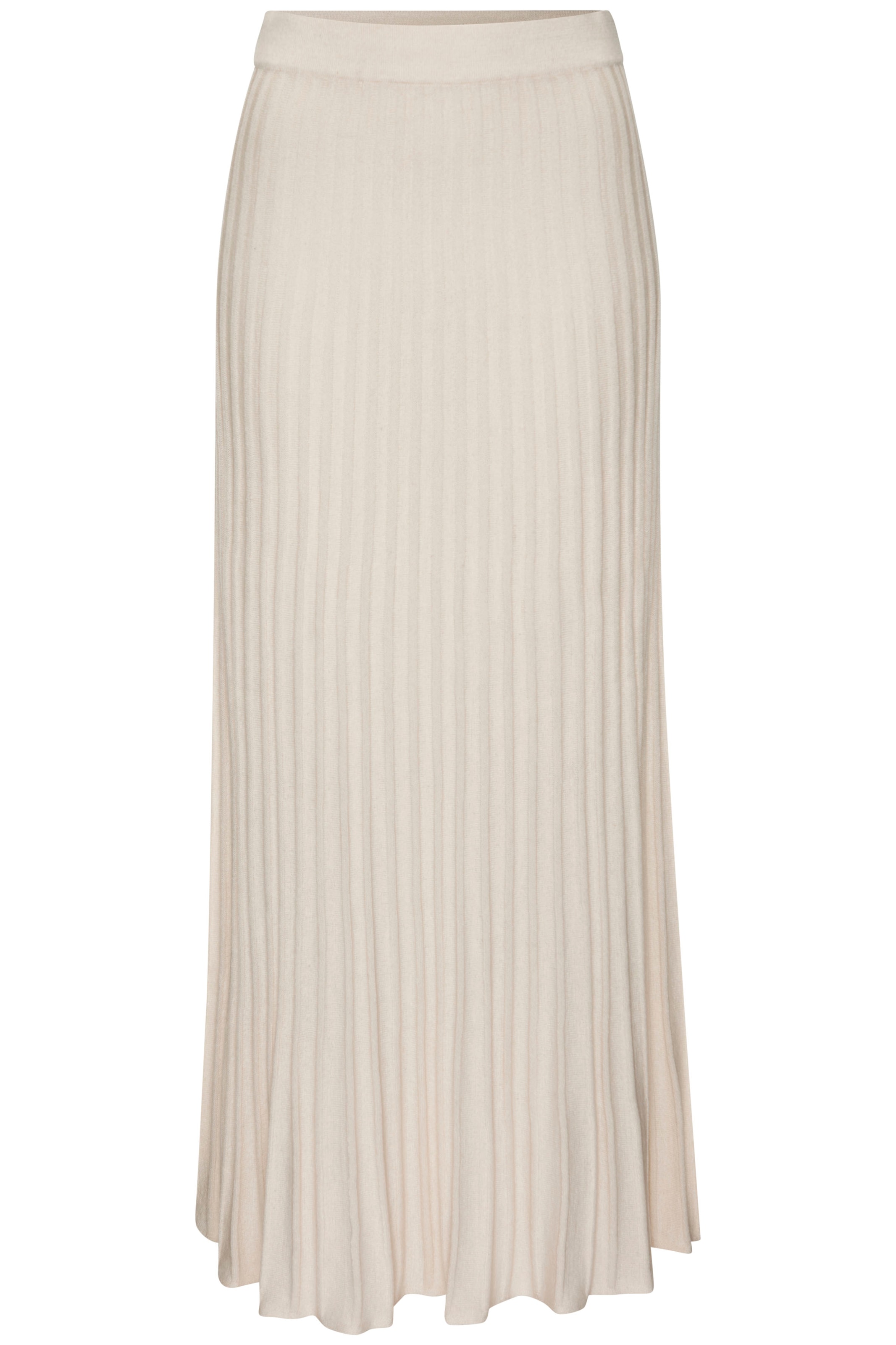 LASCANA Jupe en tricot in Plisseeoptik, eleganter Maxirock aus Strukturstrick