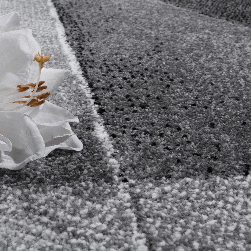 Paco Home Teppich »ECE 922« rechteckig 14 mm Höhe Kurzflor, modernes geometrisches Design