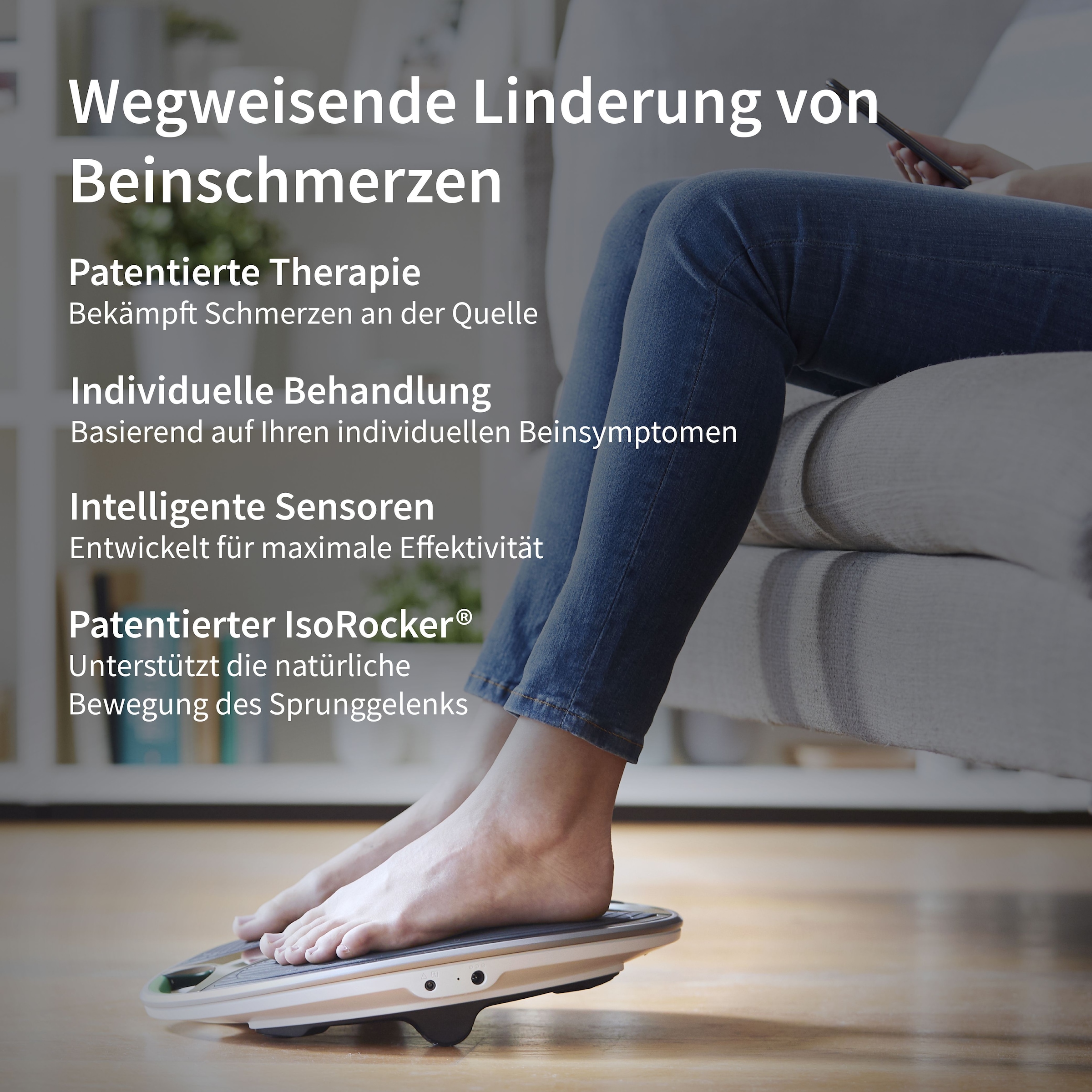REVITIVE EMS-Fussmassage-Gerät »Medic Coach Durchblutungs-Stimulator« Effektive Knieschmerztherapie und bessere Durchblutung