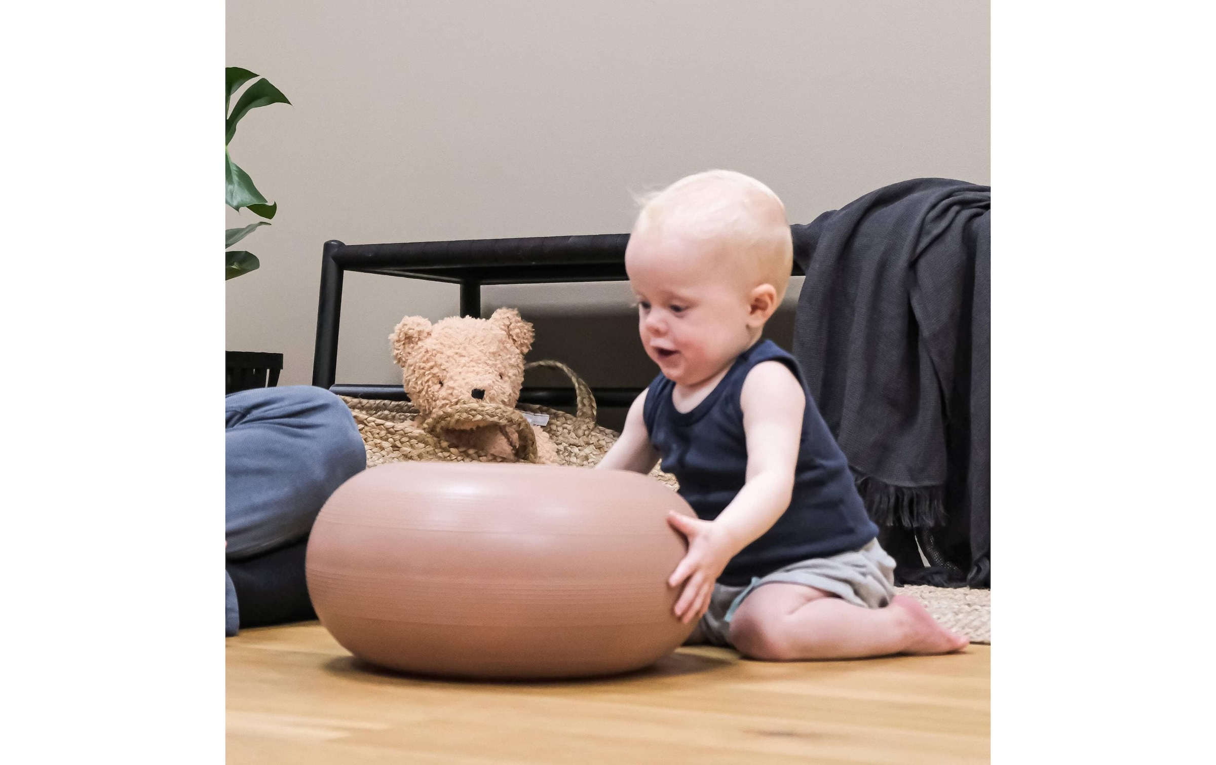   Gymnastikball »bObles Donut S Nutmeg«