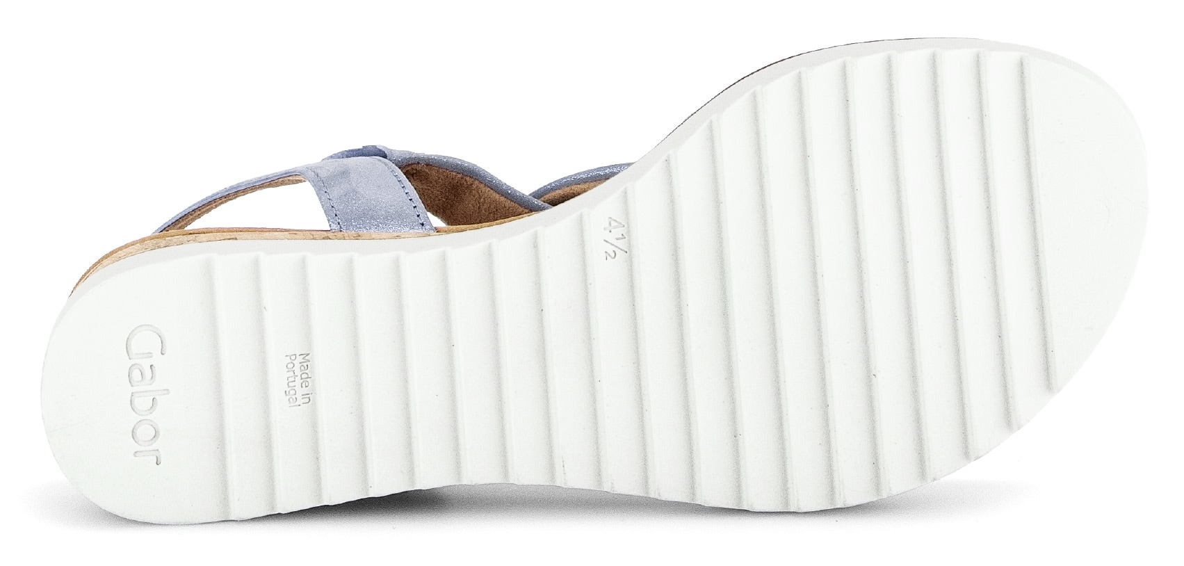 Gabor Sandales »GENUA«  , Sommerschuh, Sandale, Keilabsatz, mit verstellbarem Fersenriemchen