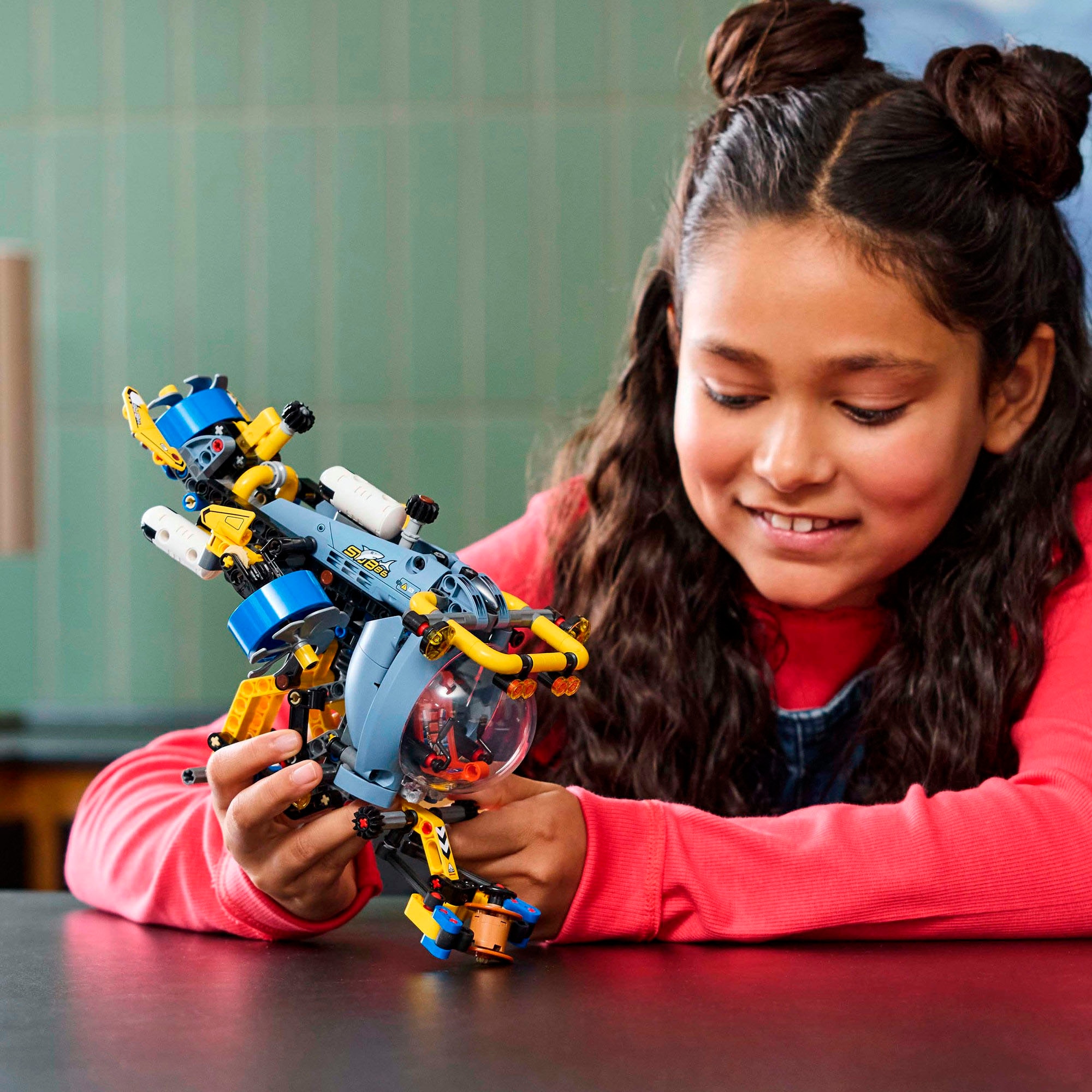 LEGO® Konstruktionsspielsteine »Tiefseeforscher U-Boot (42201), LEGO Technic« Made in Europe