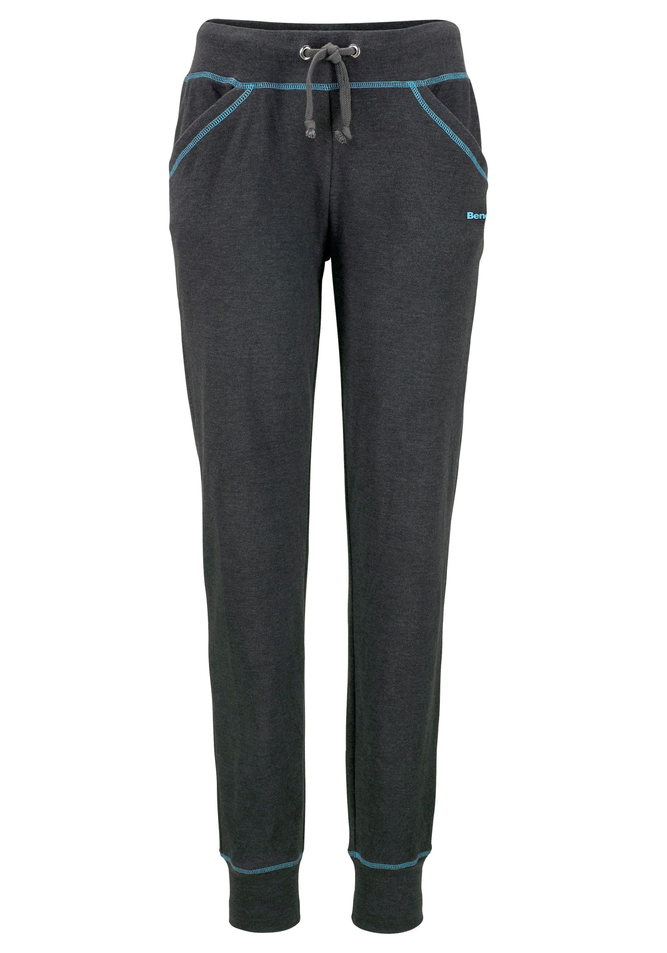 Bench. Loungewear Relaxhose  mit kontrastfarbenen Nähten, Loungewear