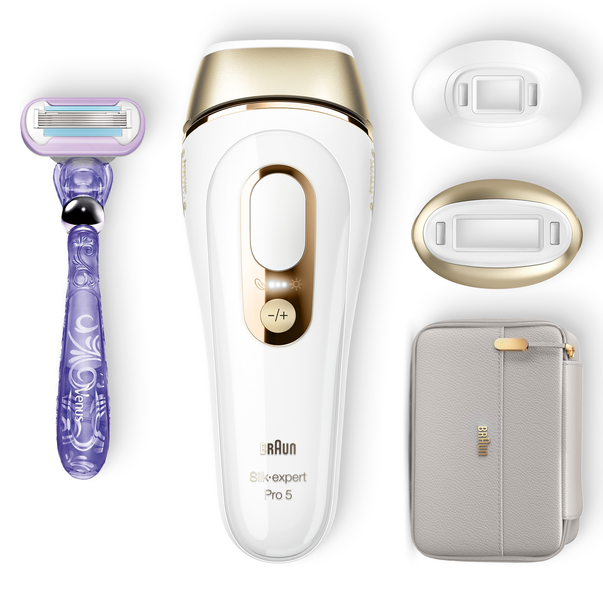 Braun Épilateur IPL »Silk-Expert Pro 5 PL5157 IPL« 400.000 Lichtimpulse Skin Pro 2.0 Sensor