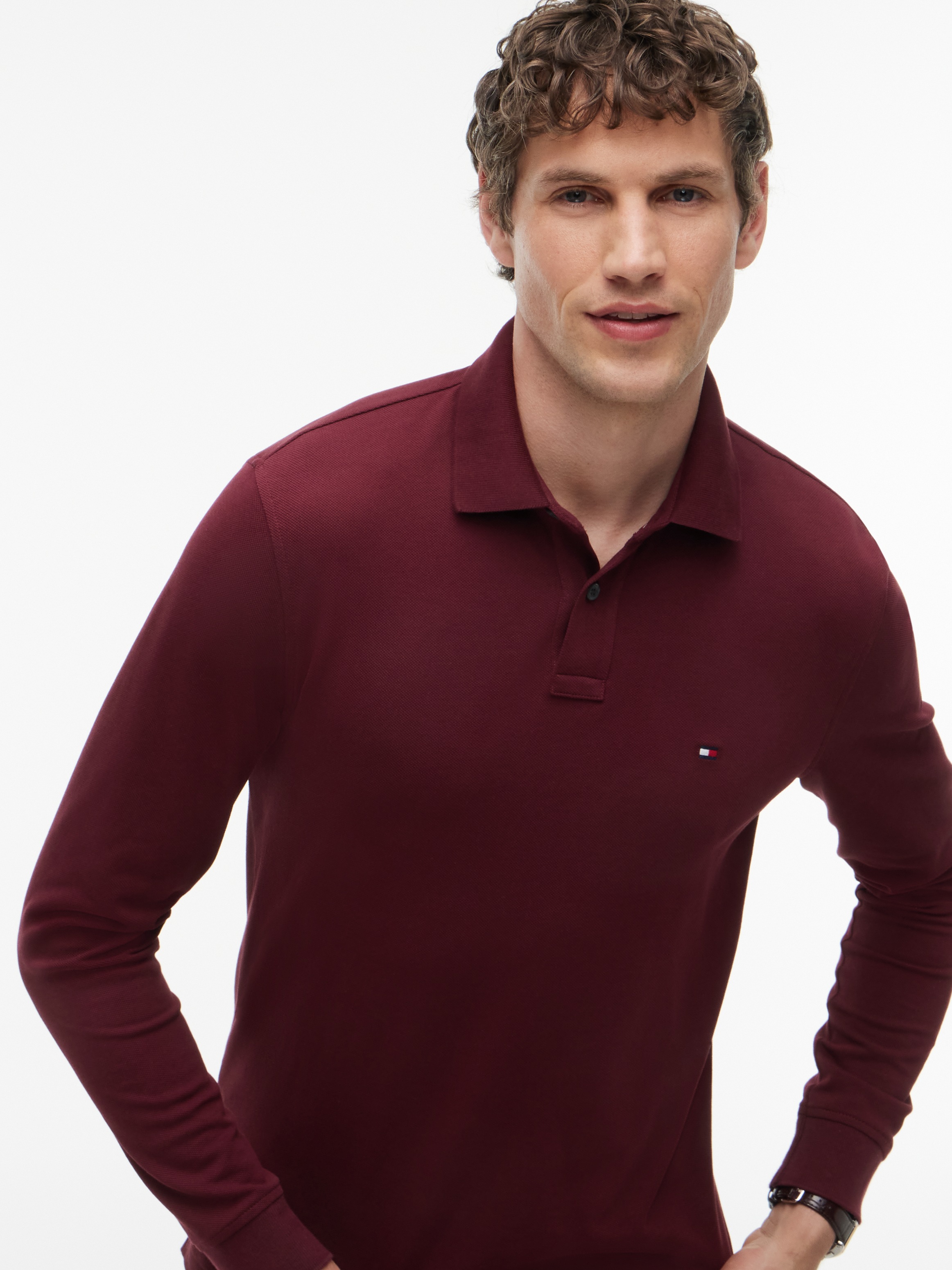 Tommy Hilfiger Langarm-Poloshirt »1985 REGULAR LS POLO«