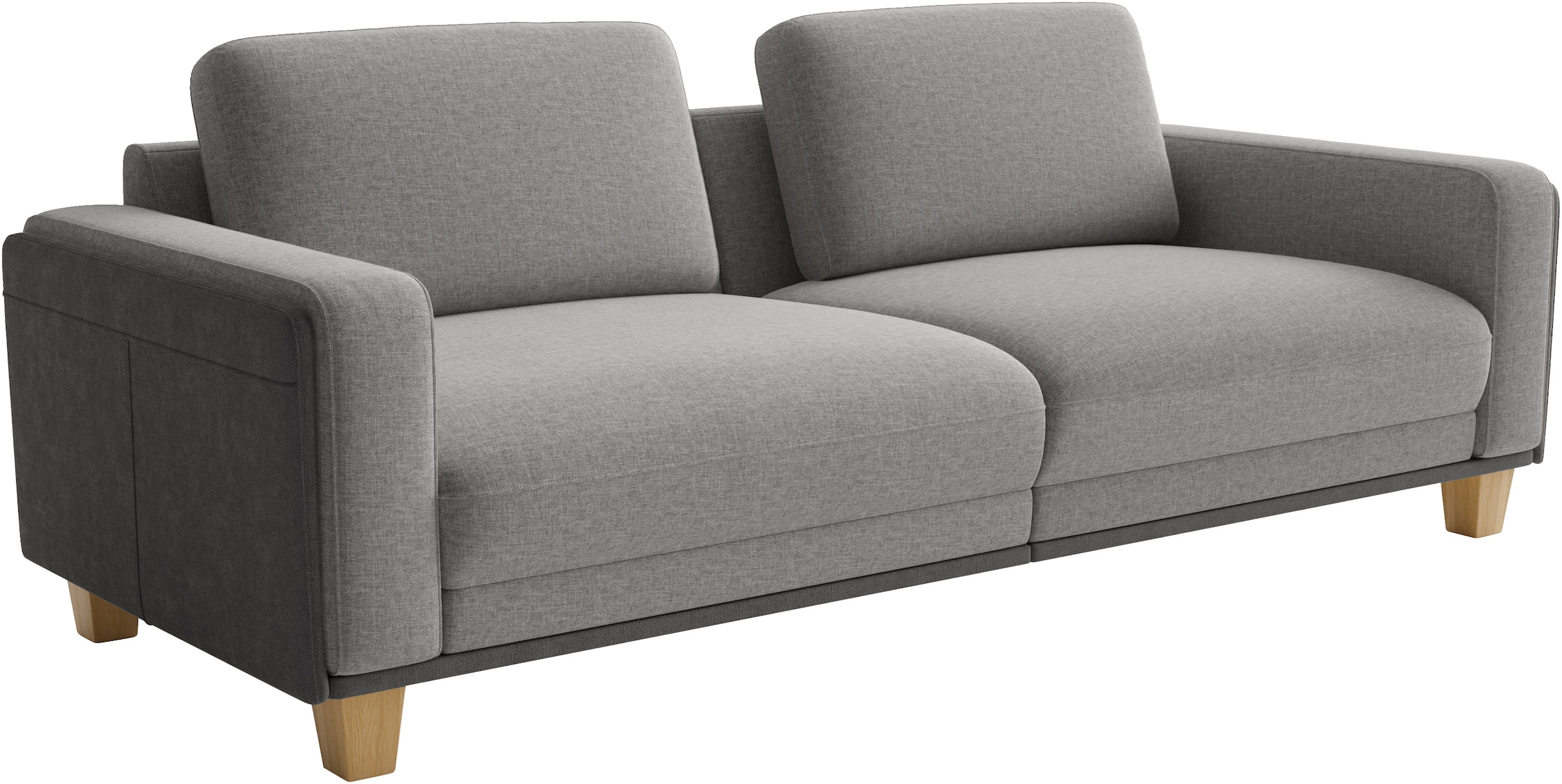 sit&more Canapé Big »Concept« Canapé moderne avec trois couleurs de pieds au choix
