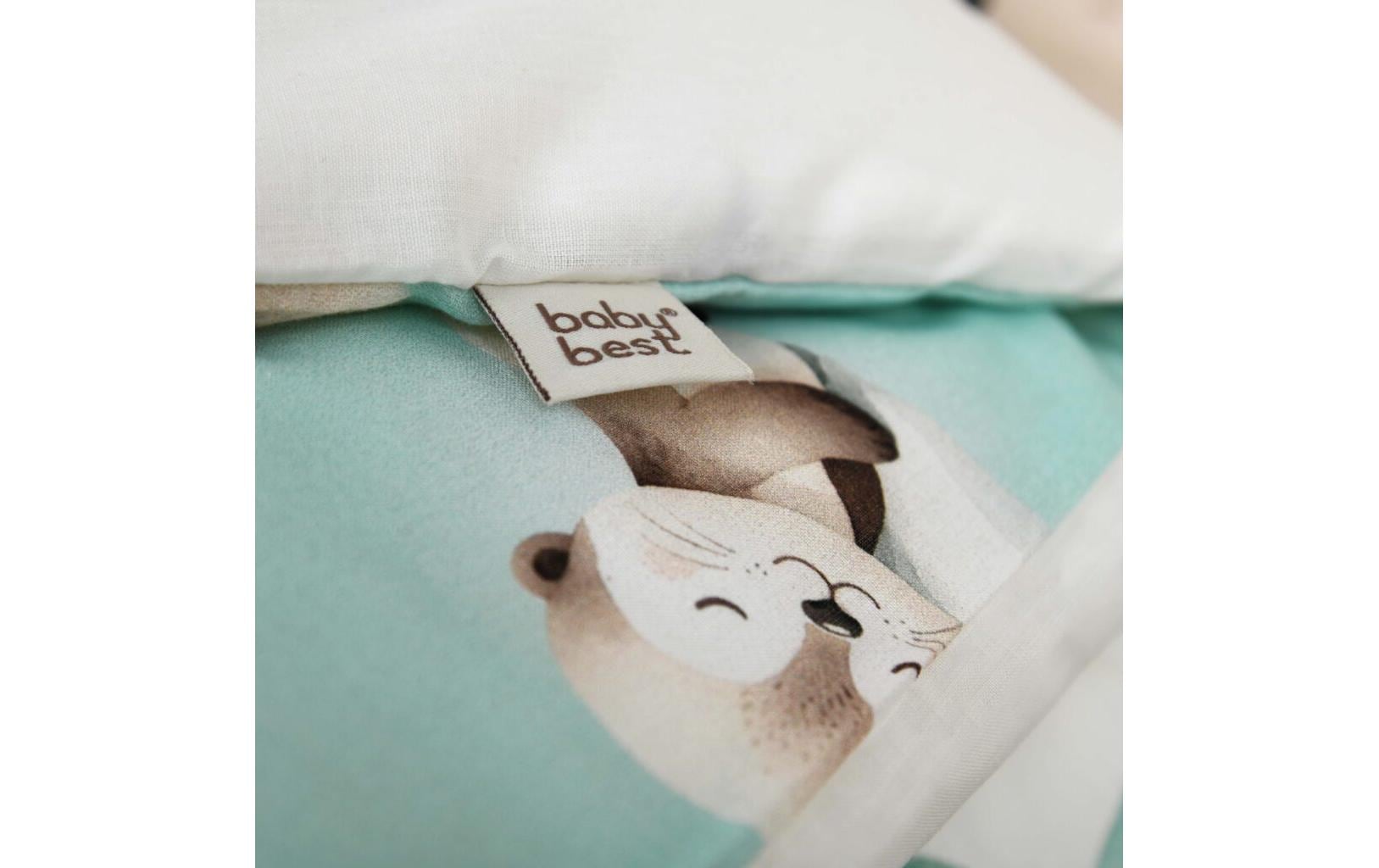 Herding Linge de lit pour enfants »Schnuffel-Otter« 2 Wendebettwäsche