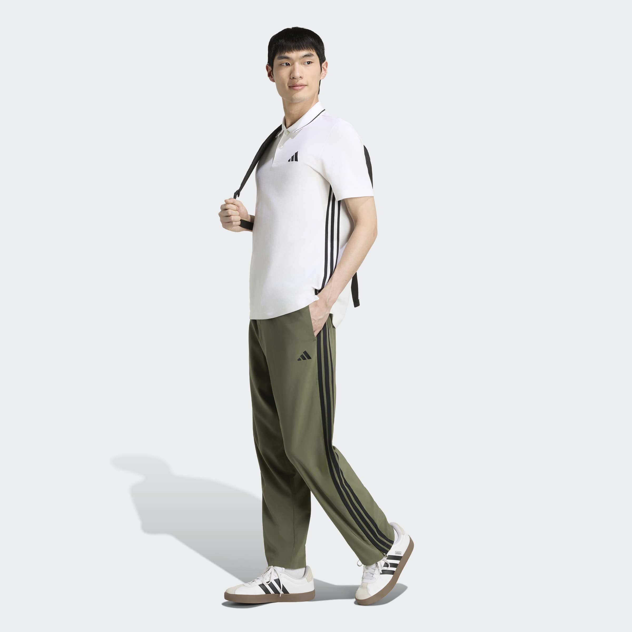 adidas Sportswear Polo »ESSENTIALS 3-STREIFEN PIKEE«