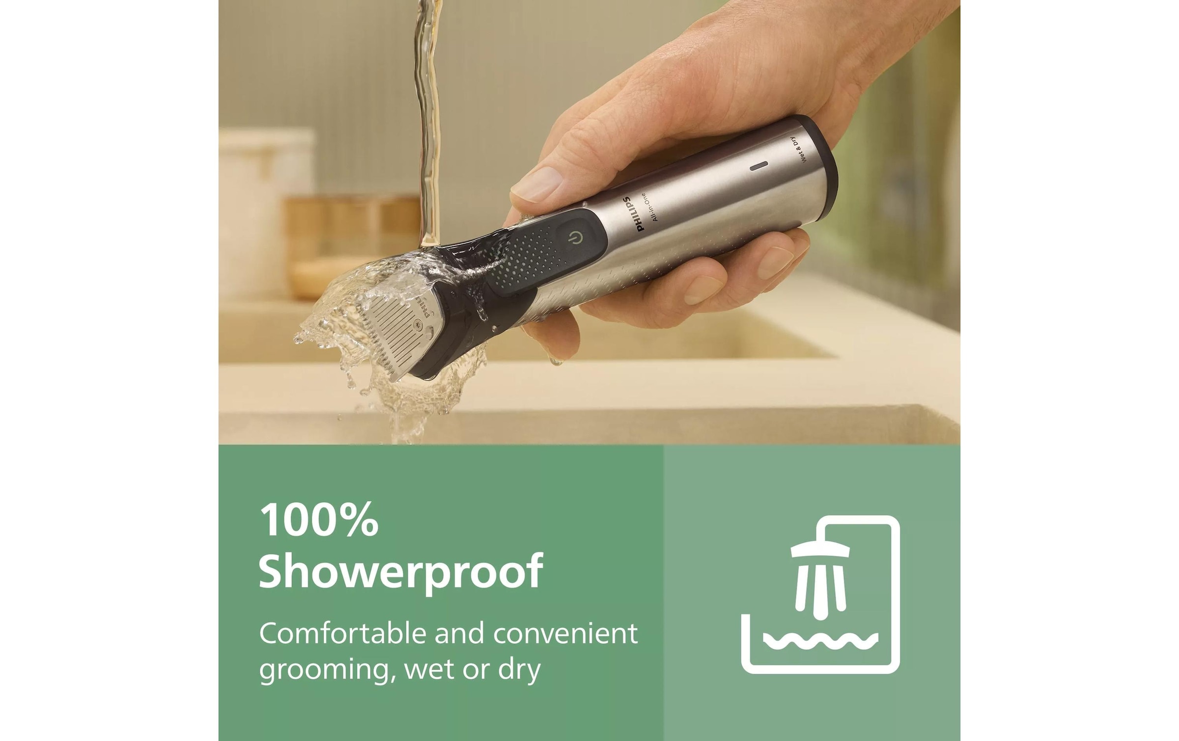 Philips Trimmer multifonctionnel »Series 9000 MG9557/15« 20 Aufsätze 20-in-1-Trimmer für Gesicht, Körper und Kopfhaare