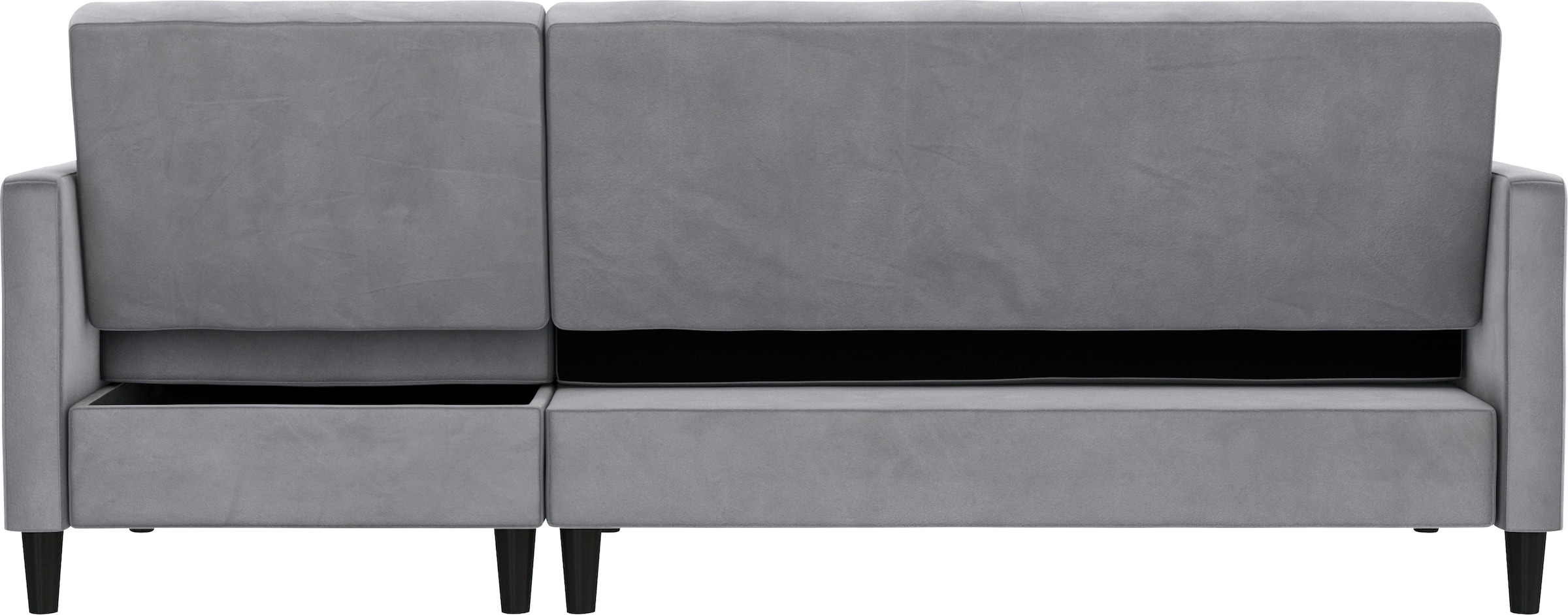 Dorel Home Canapé d'angle »Celine, L-Form,« mit Bett-Funktion und Stauraum. Recamiere beidseitig montierbar