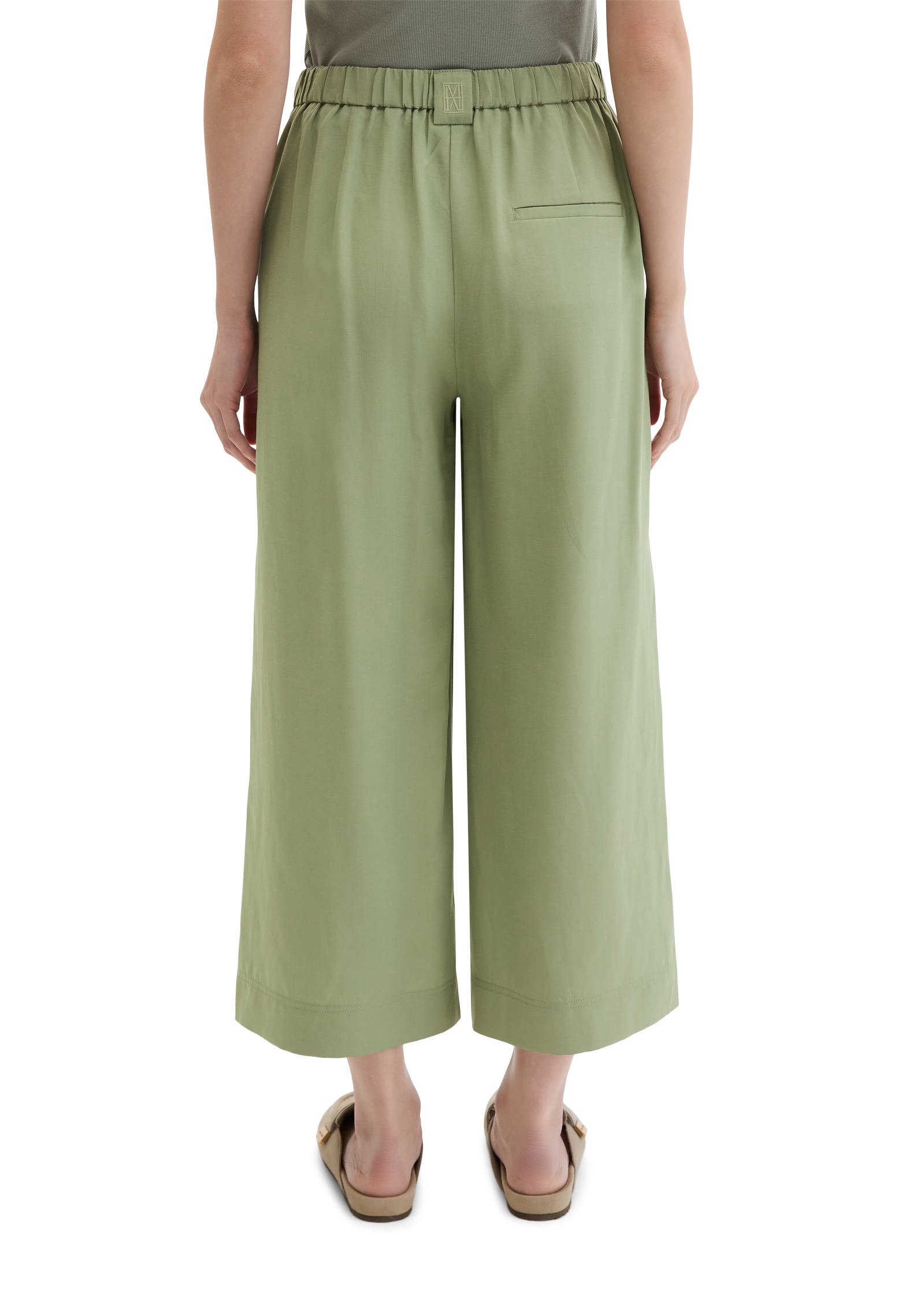 Marc O'Polo Dehnbund-Hose »MARGO Wide«  Model Margo wide aus Lyocell-Leinen-Mix, elastischer Bund
