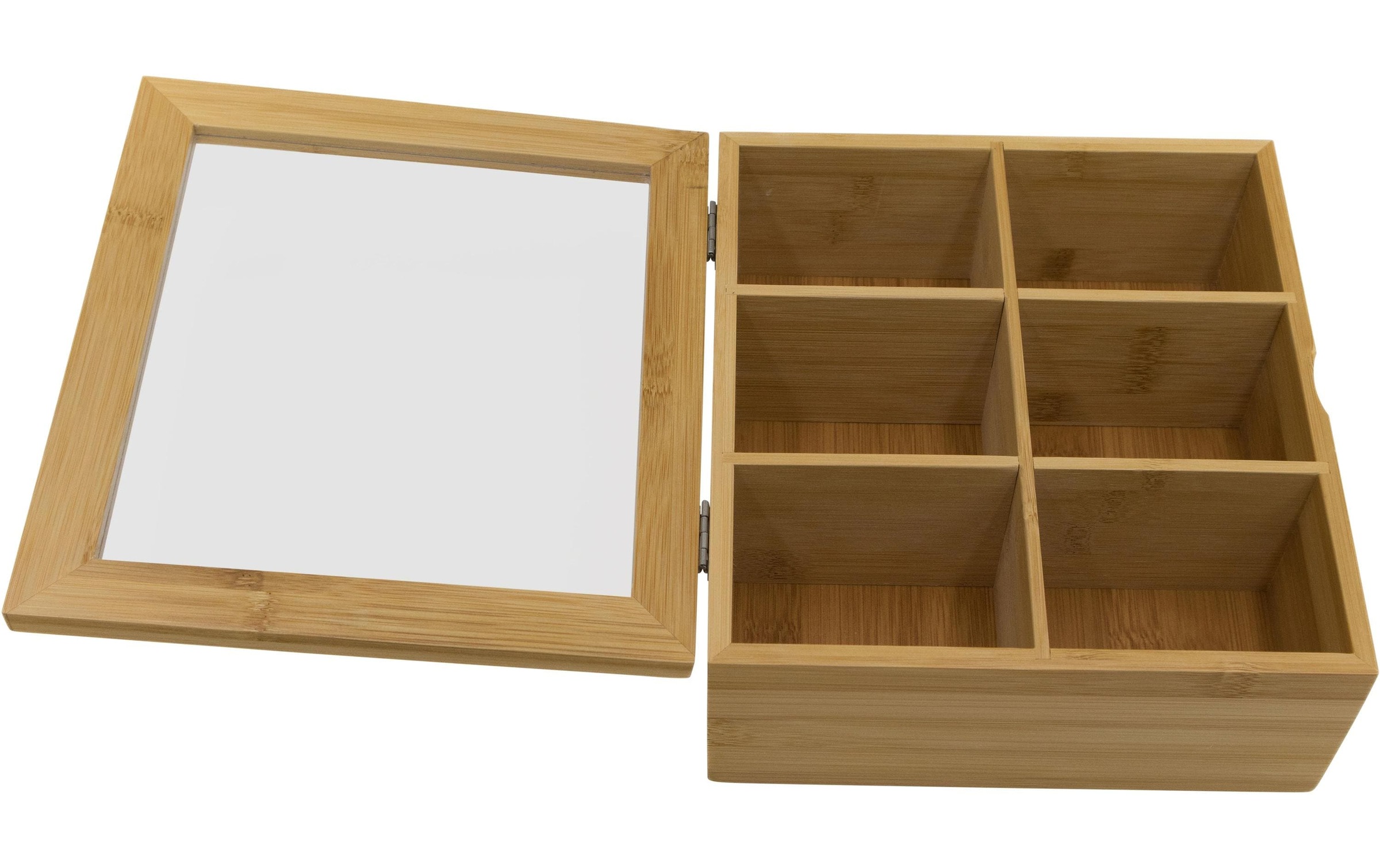   Teebox »Stronghold Bambus mit 6 Fächern, Nature« 1 Stk. tlg.